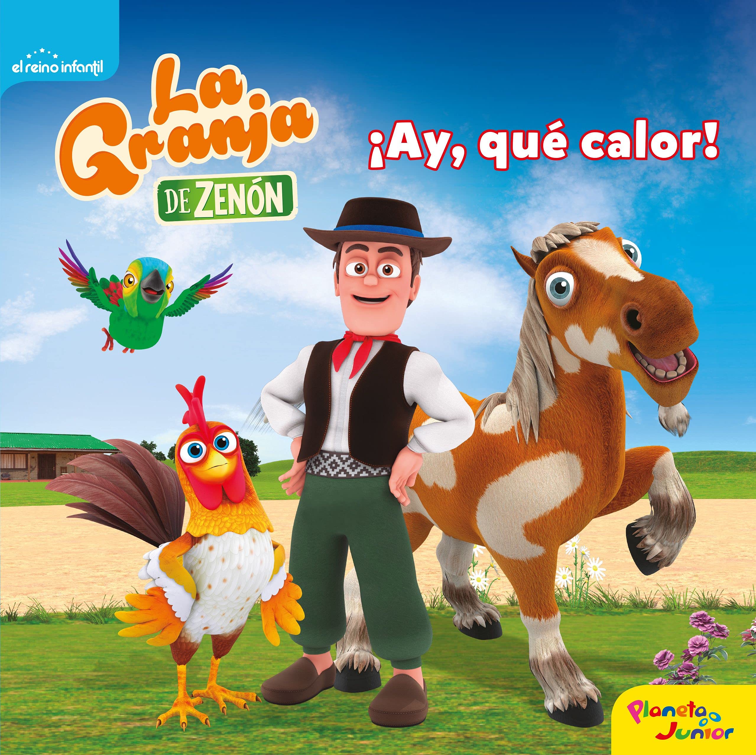 La granja de Zenón. ¡Ay, qué calor!: Cuento Books