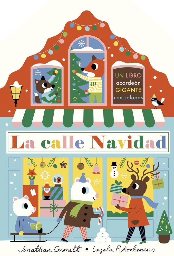 La calle Navidad. Libro desplegable (Libros con elementos para jugar) Non-fiction