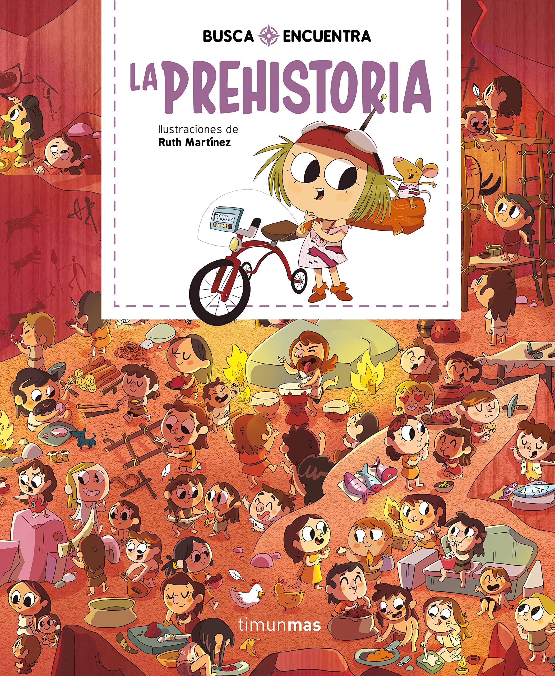 Busca y encuentra. La prehistoria (Libros de actividades) Non-fiction