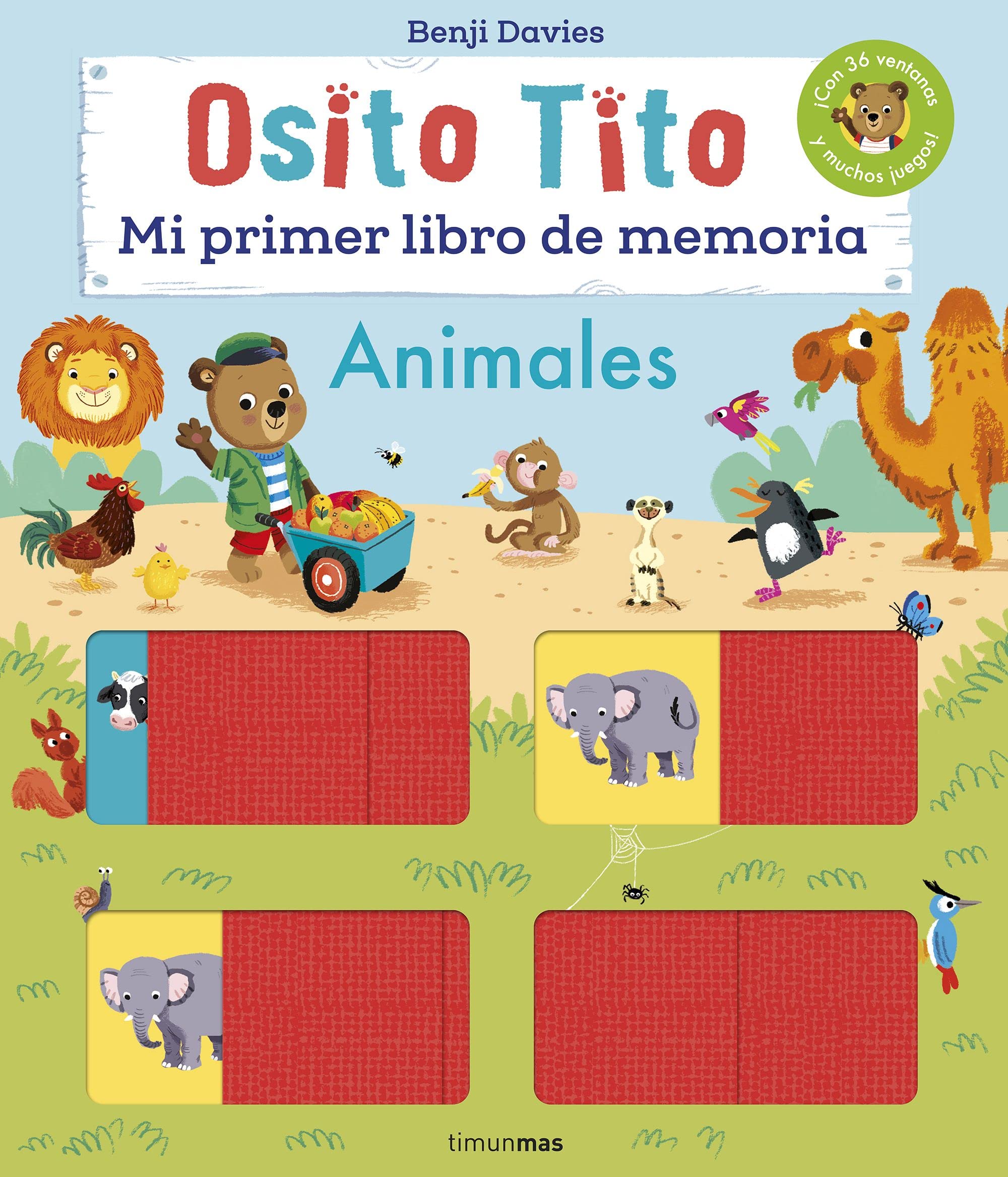 Osito Tito. Mi primer libro de memoria. Animales Non-fiction