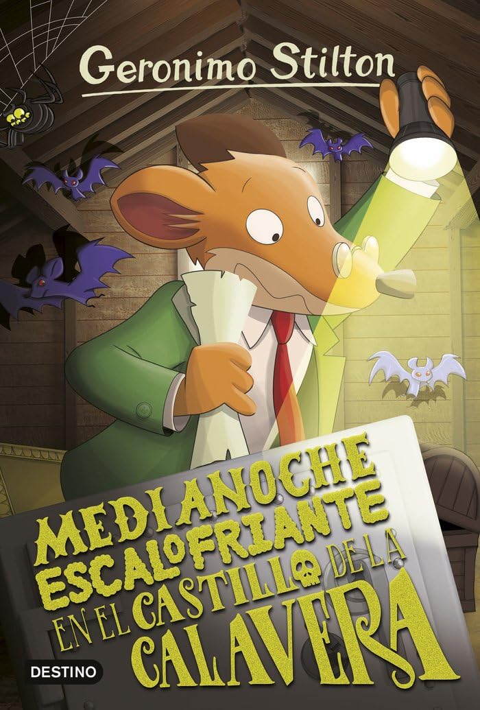 Medianoche escalofriante en el Castillo de la Calavera: Geronimo Stilton 86 book
