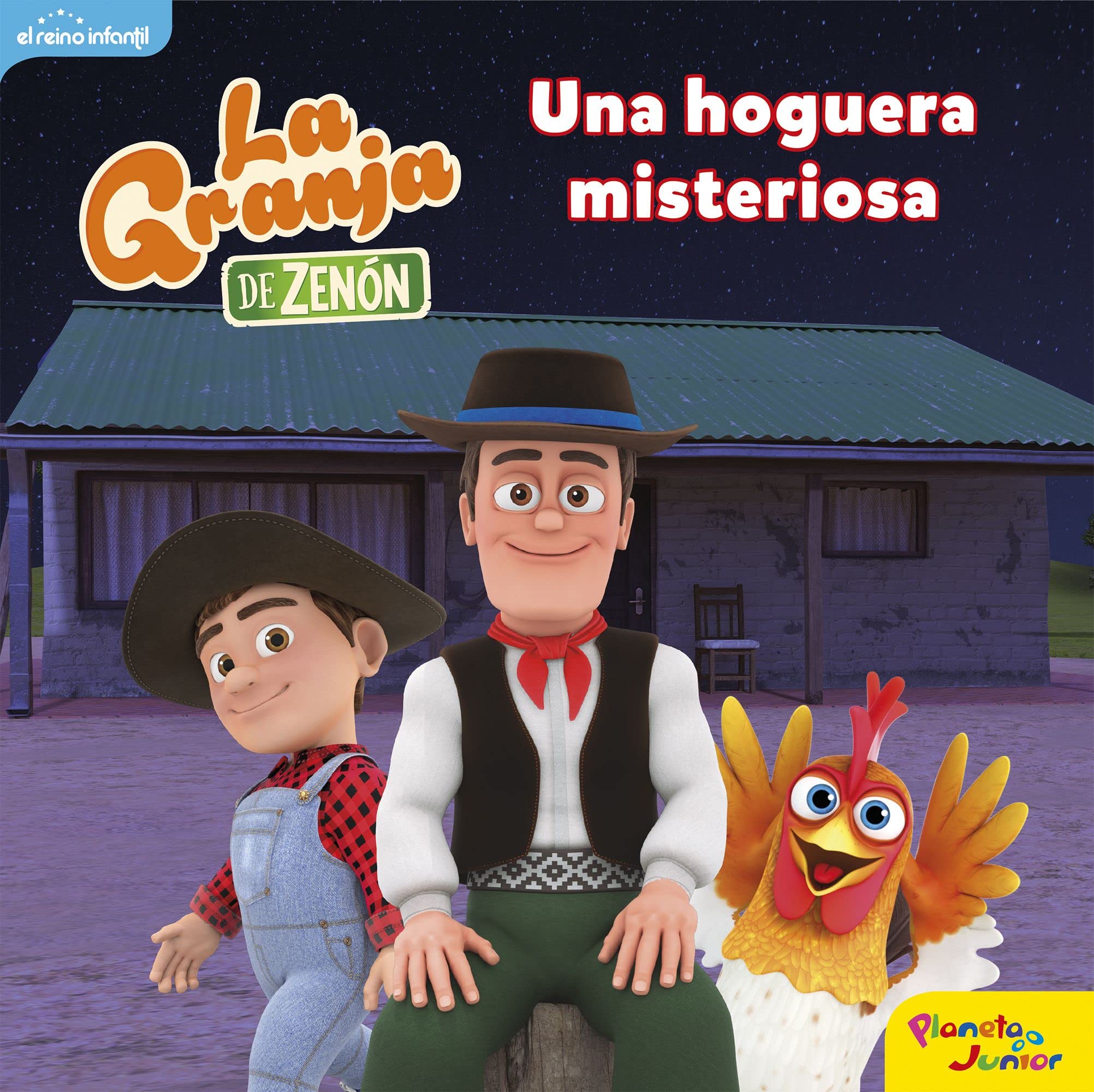 La granja de Zenón. Una hoguera misteriosa: Cuento book