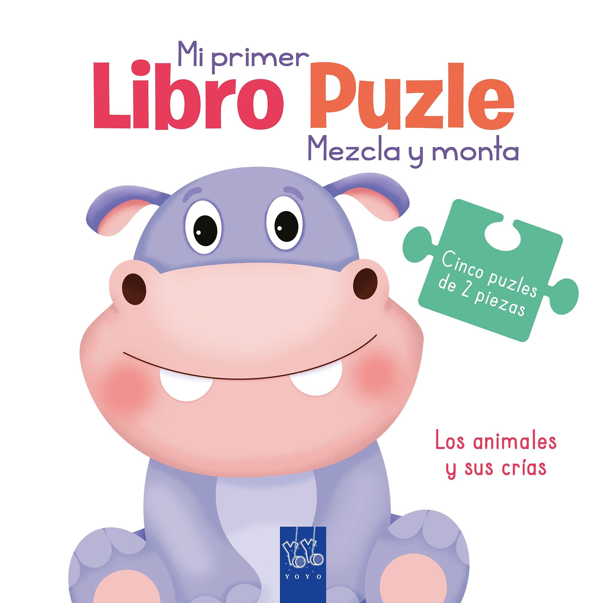 Los animales y sus crías: Mezcla y monta book