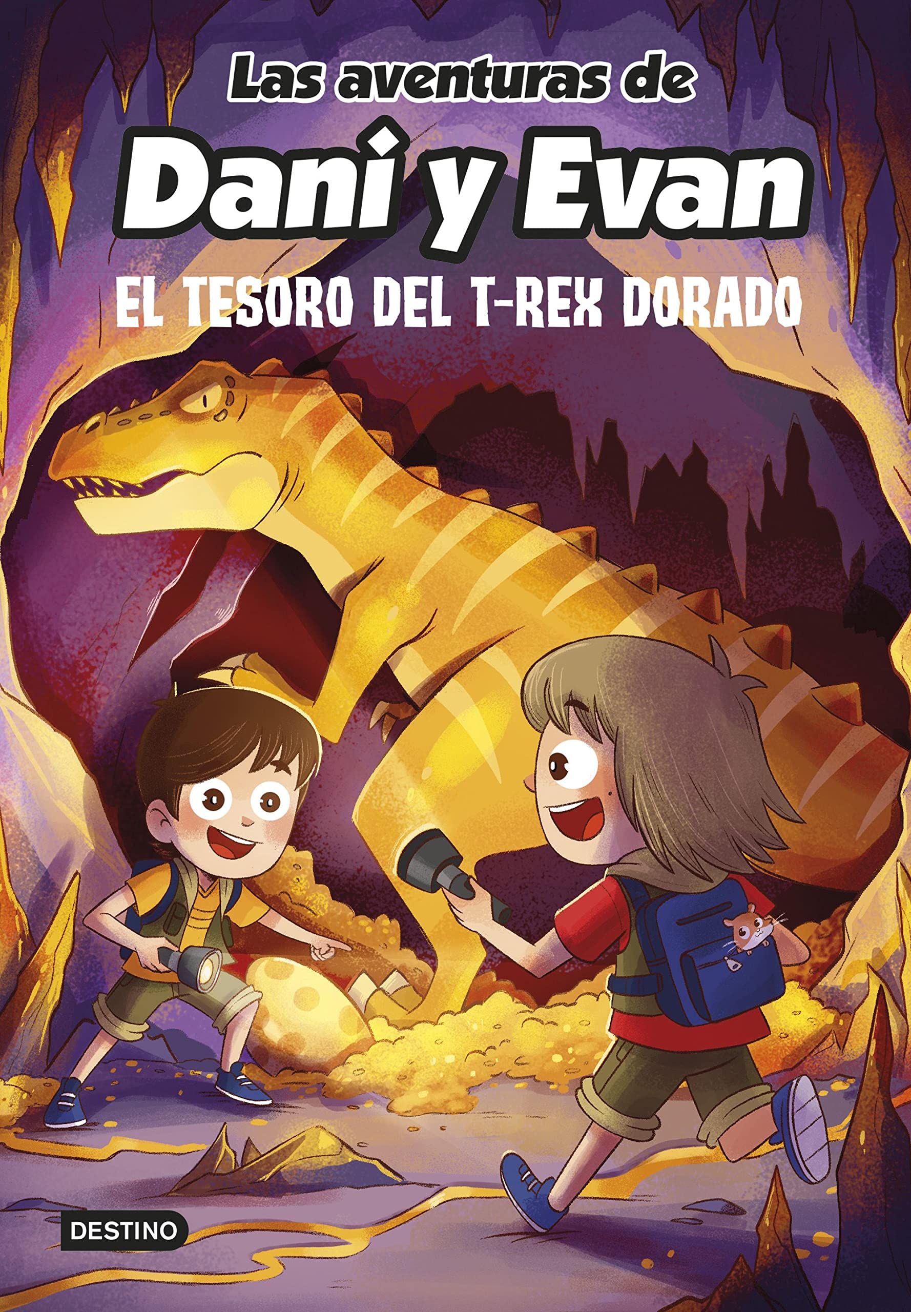 Las aventuras de Dani y Evan 5. El tesoro del T-Rex dorado (Jóvenes influencers, Band 5) Novels & Short Stories