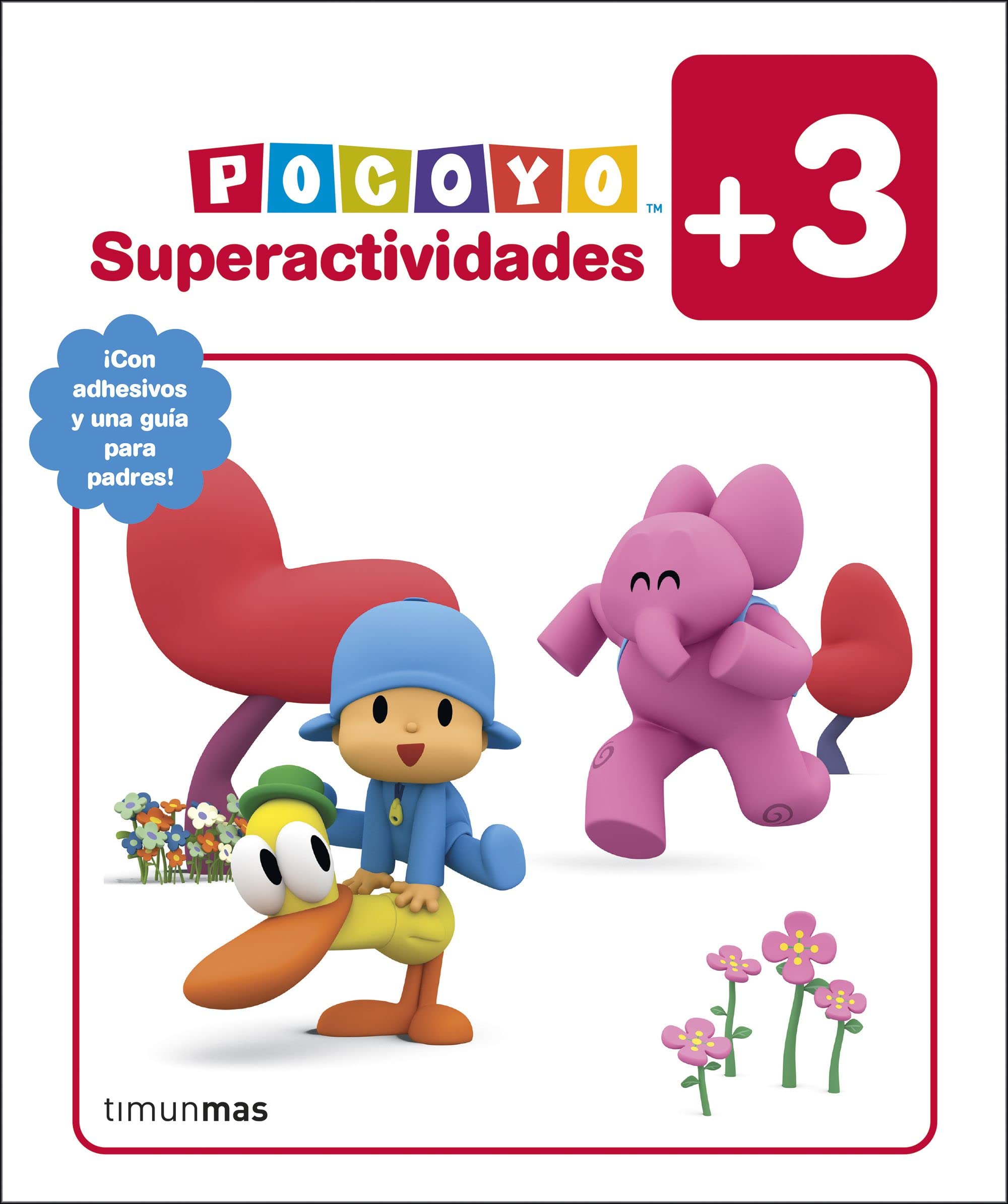 Pocoyó. Superactividades +3: ¡Con adhesivos y una guía para padres! book