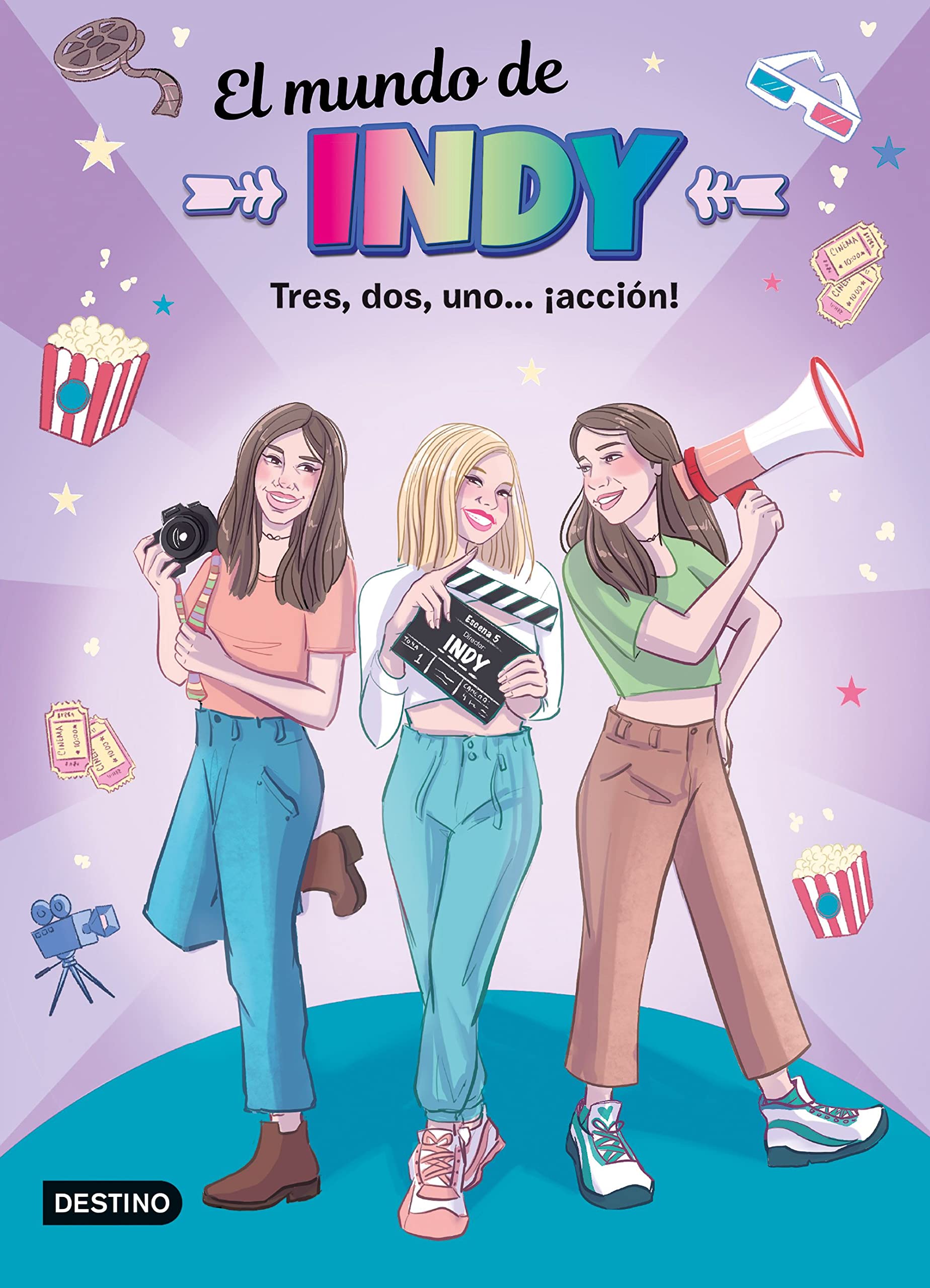 El Mundo de Indy. Tres, dos, uno... ¡acción! (Jóvenes influencers, Band 5) Non-fiction