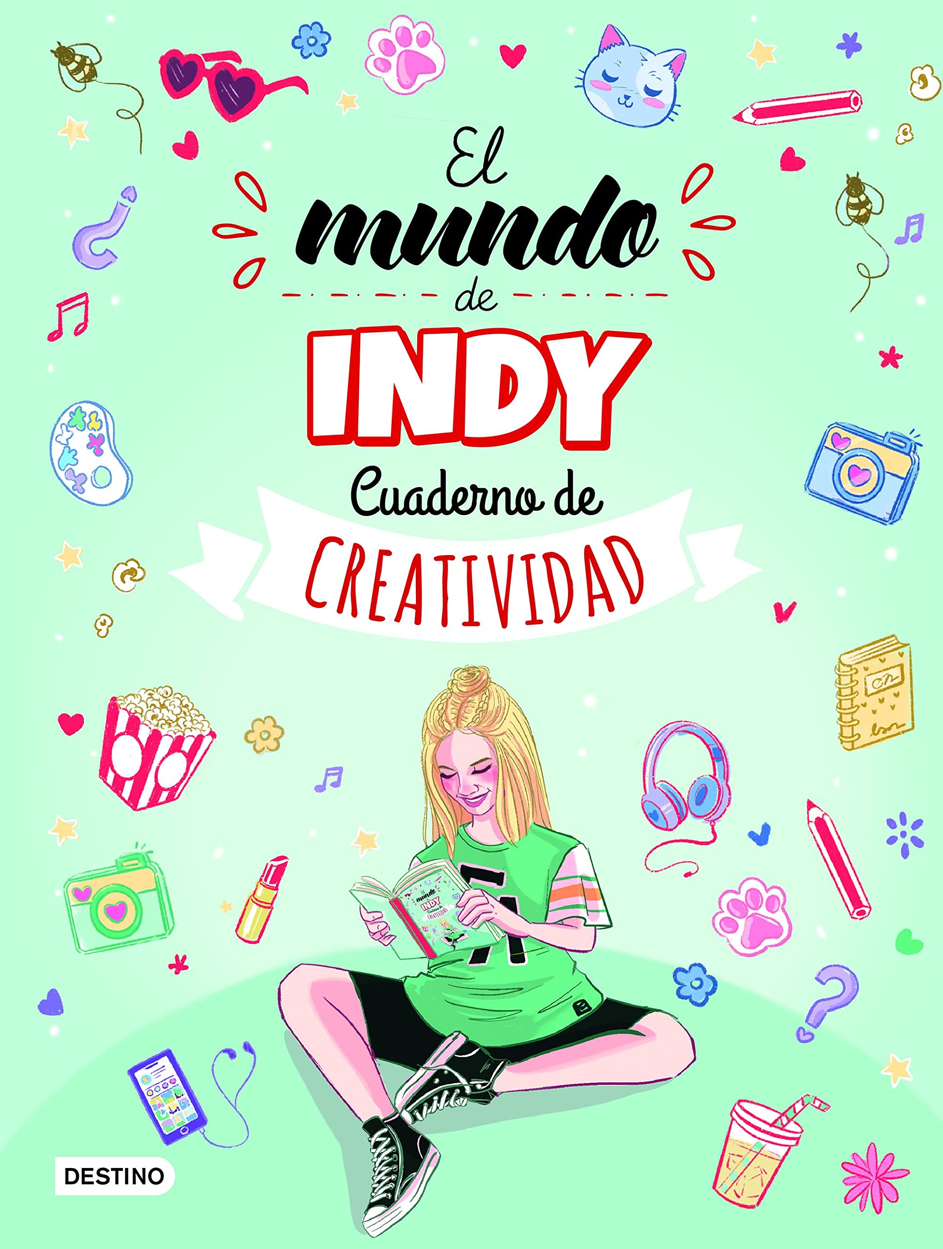Cuaderno de creatividad de El mundo de Indy book