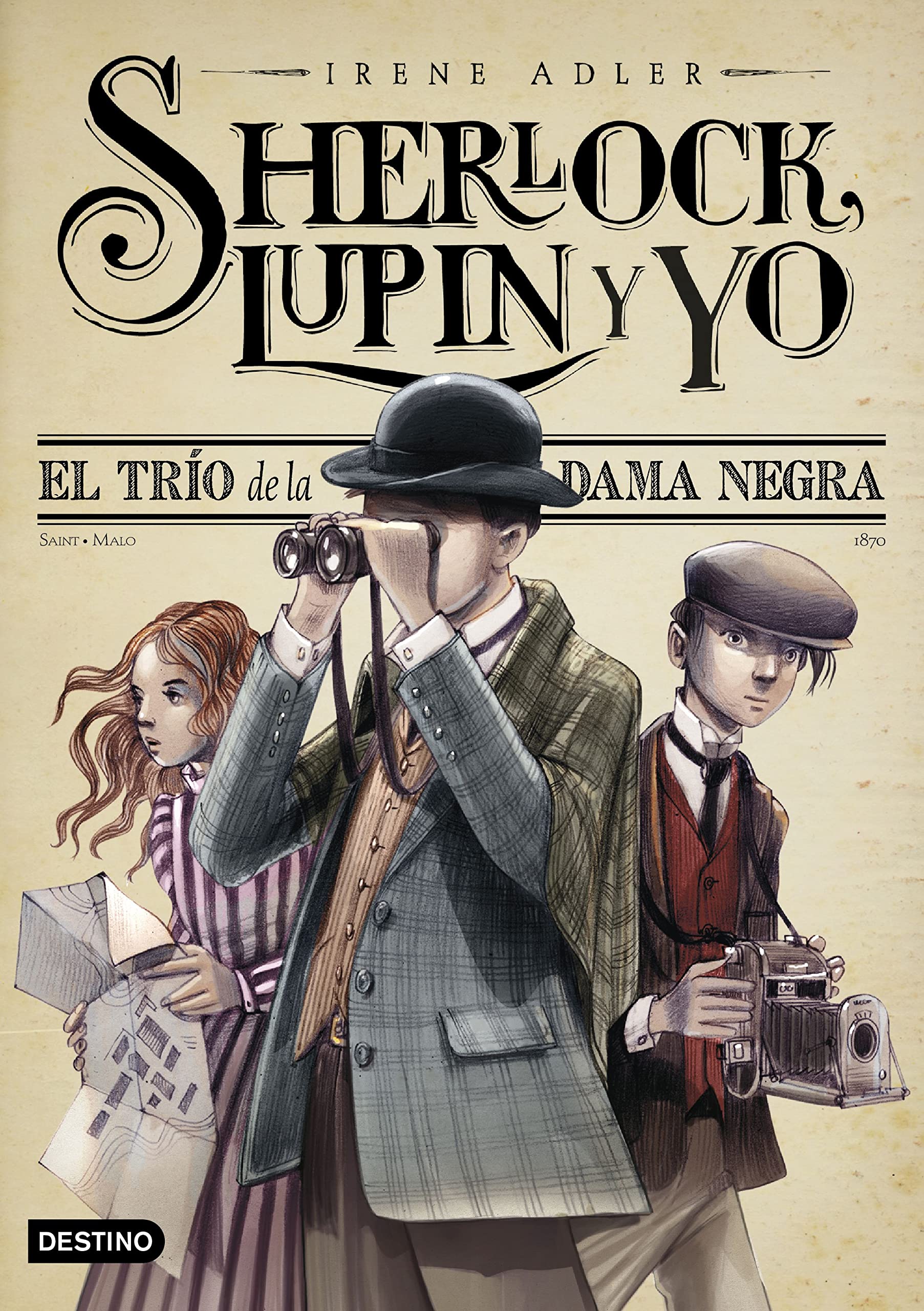 El trío de la Dama Negra: Sherlock, Lupin y yo 1 Novels & Short Stories