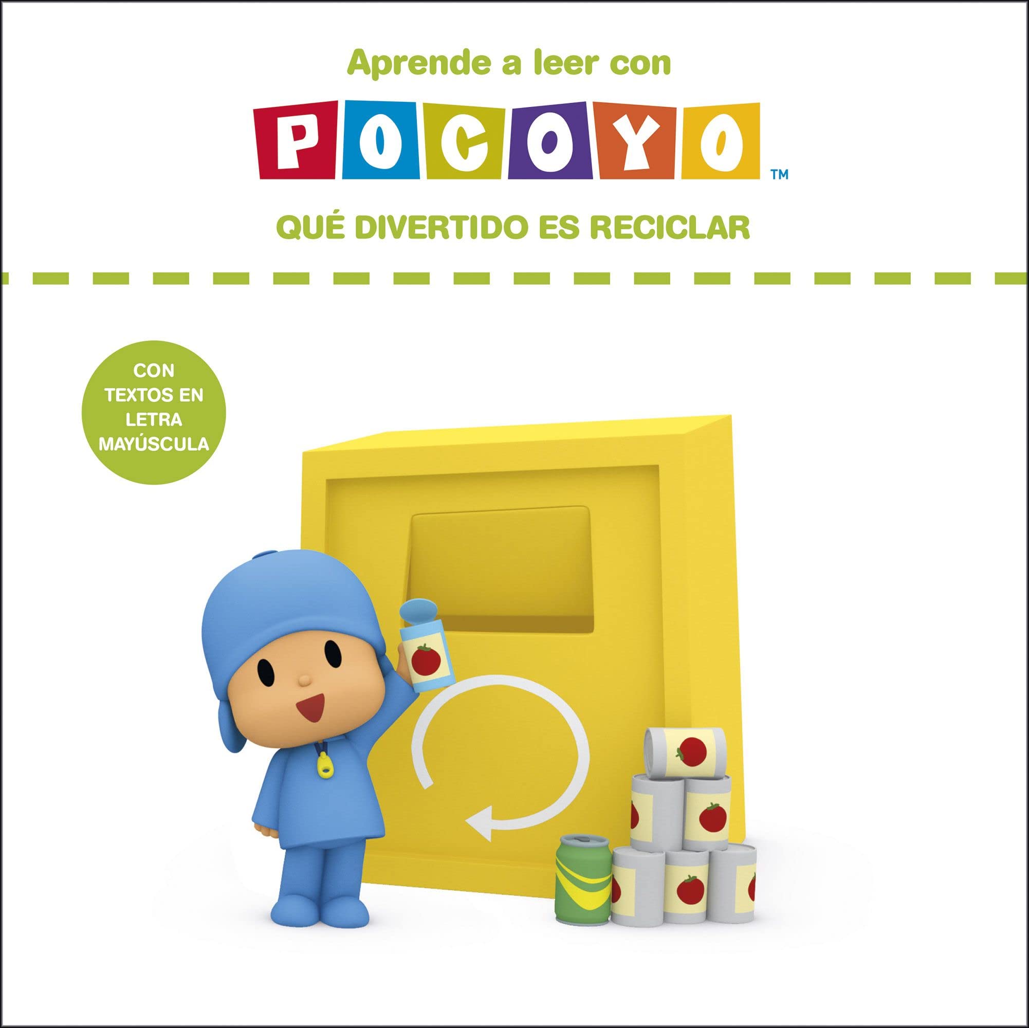 Aprende a leer con Pocoyó. Qué divertido es reciclar Books