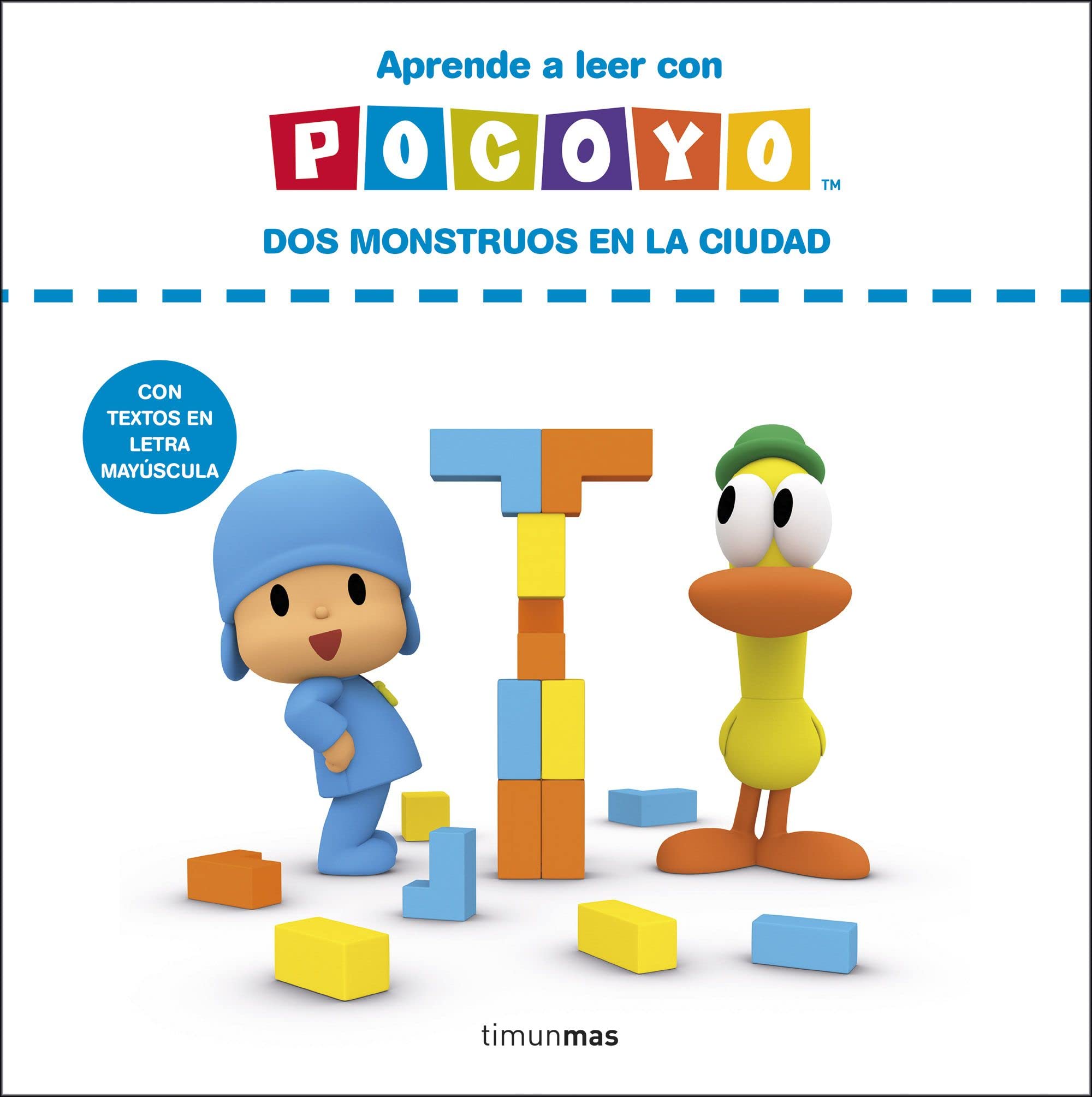Aprende a leer con Pocoyó. Dos monstruos en la ciudad Books