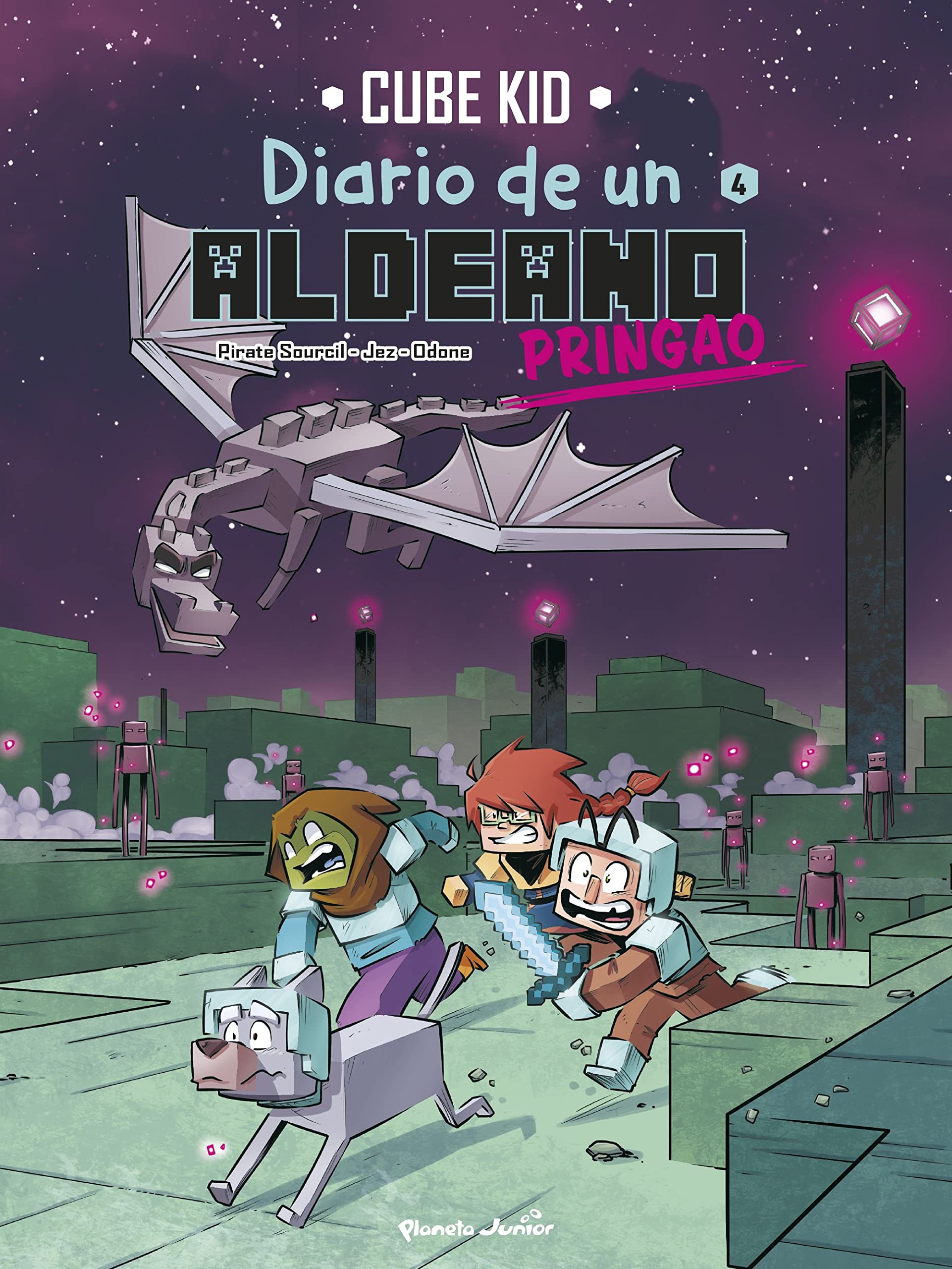 Minecraft. Diario de un aldeano pringao. Cómic 4: Bienvenidos al End book