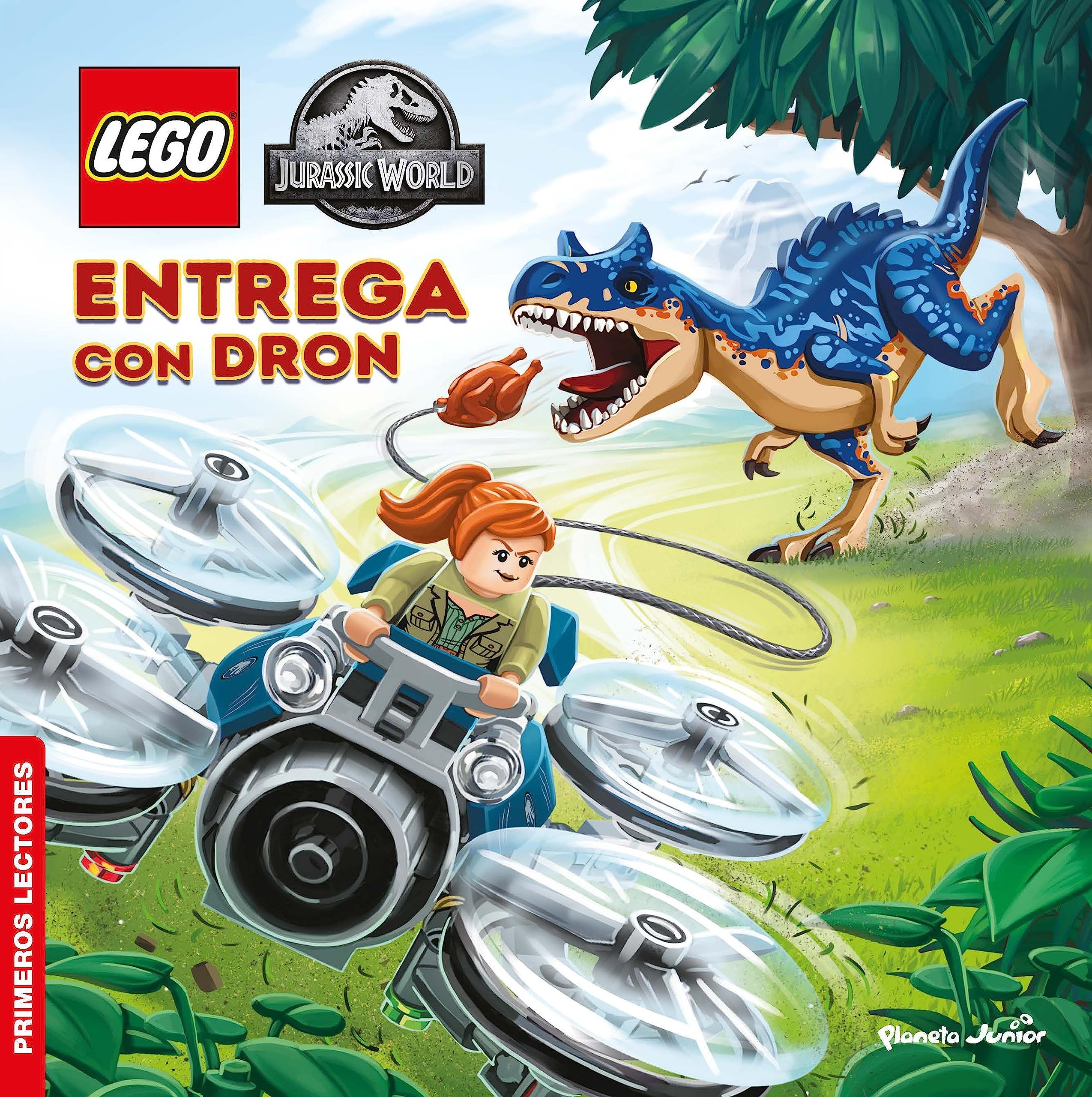 LEGO Jurassic World. Entrega con dron: Primeros lectores book
