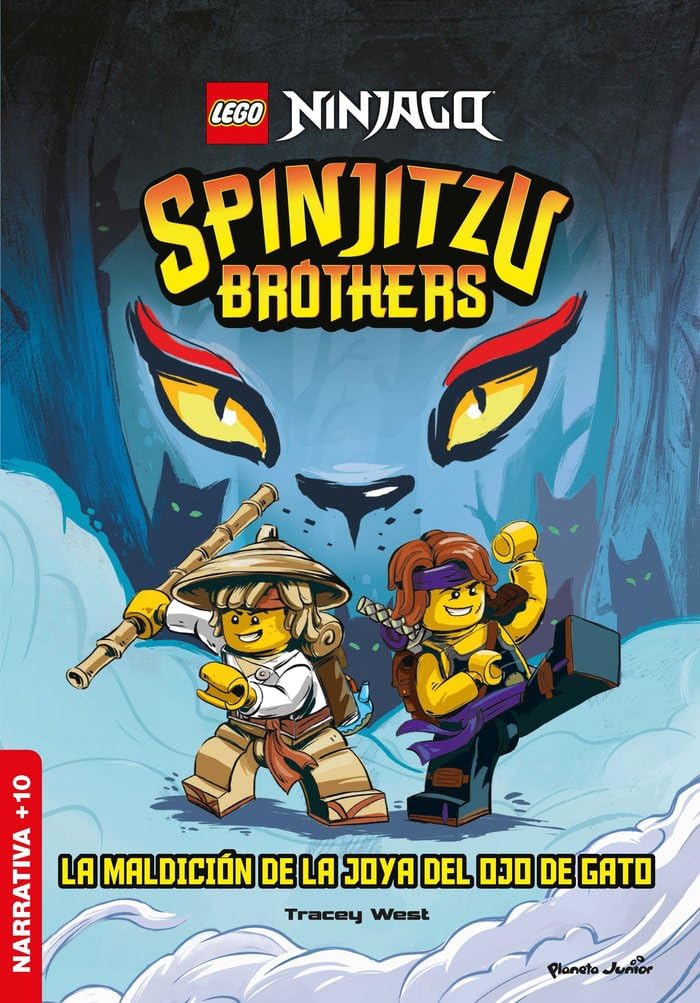 LEGO Ninjago. Spinjitzu Brothers. La maldición de la joya del Ojo de Gato: Narrativa ilustrada +10 book