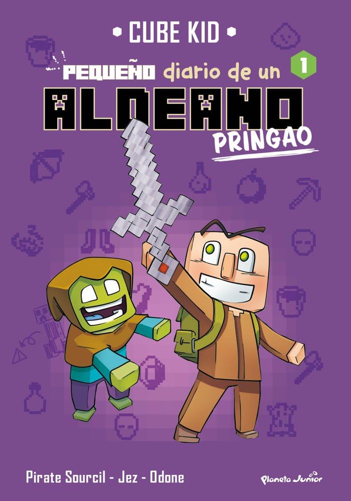 Minecraft. Pequeño diario de un aldeano pringao 1: Narrativa book