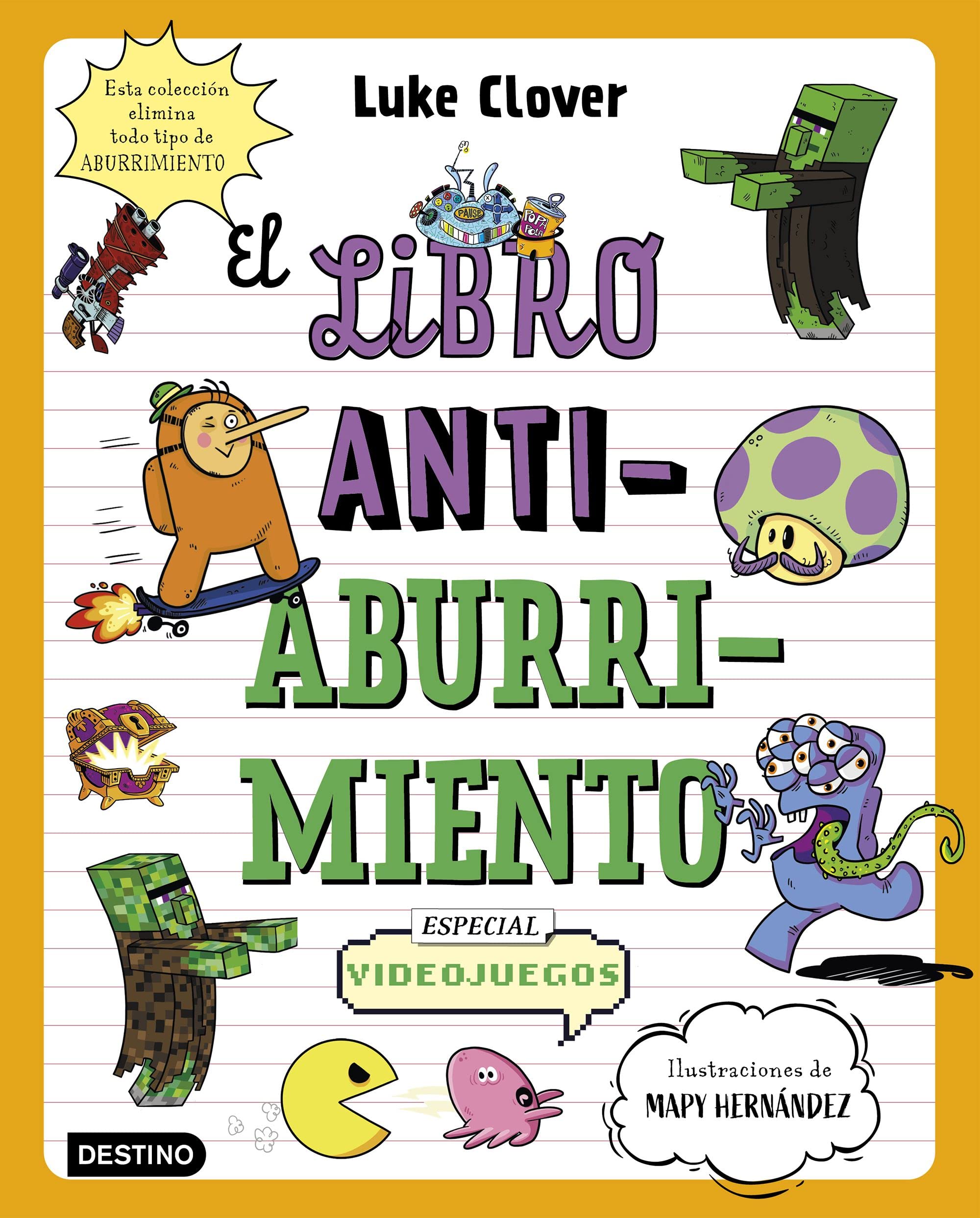 El libro antiaburrimiento. Especial videojuegos: Un libro perfecto para alejar a niños y niñas de las pantallas Tiptoi & Games