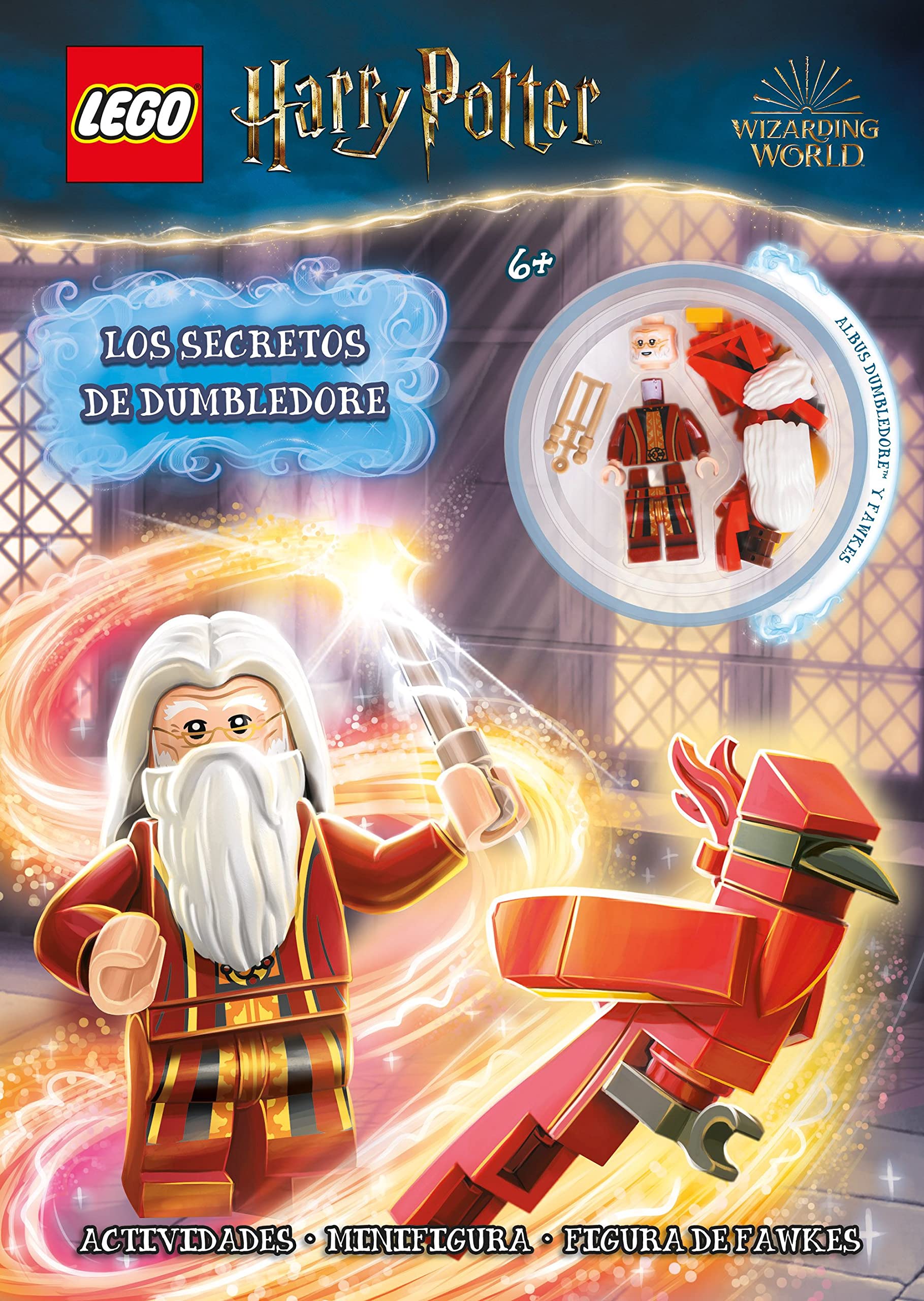 LEGO Harry Potter. Los secretos de Dumbledore. Libro de actividades: Incluye una minifigura Tiptoi & Games