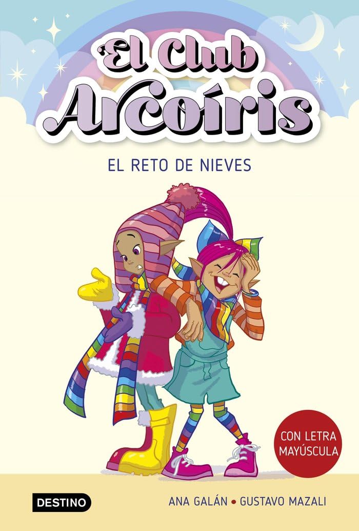 El club Arcoíris 4. El reto de Nieves (Aprende a leer con mayúsculas, Band 4) Non-fiction