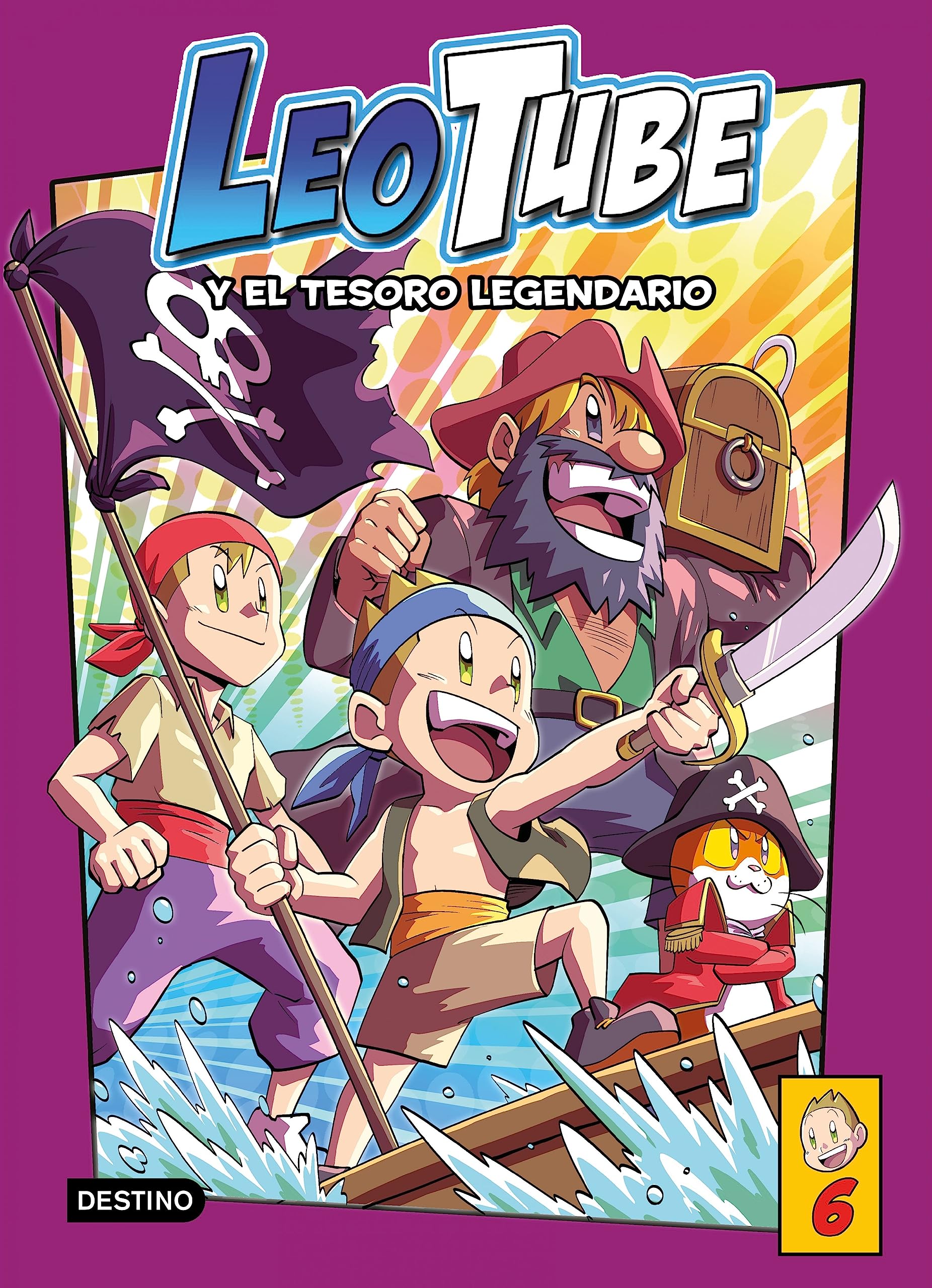 LeoTube 6. LeoTube y el tesoro legendario (Jóvenes influencers, Band 6) Contemporary literature