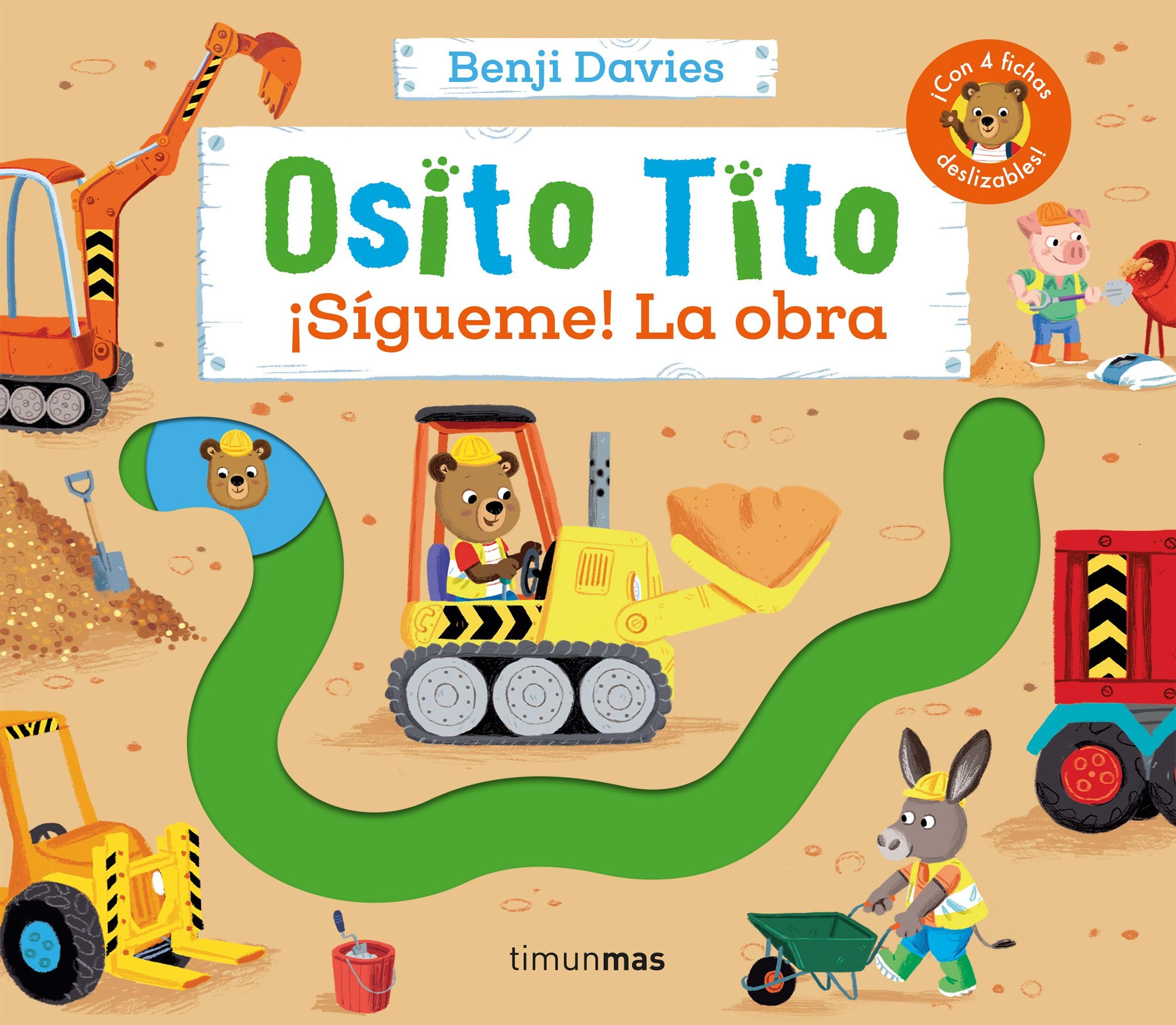 Osito Tito. ¡Sígueme! La obra book
