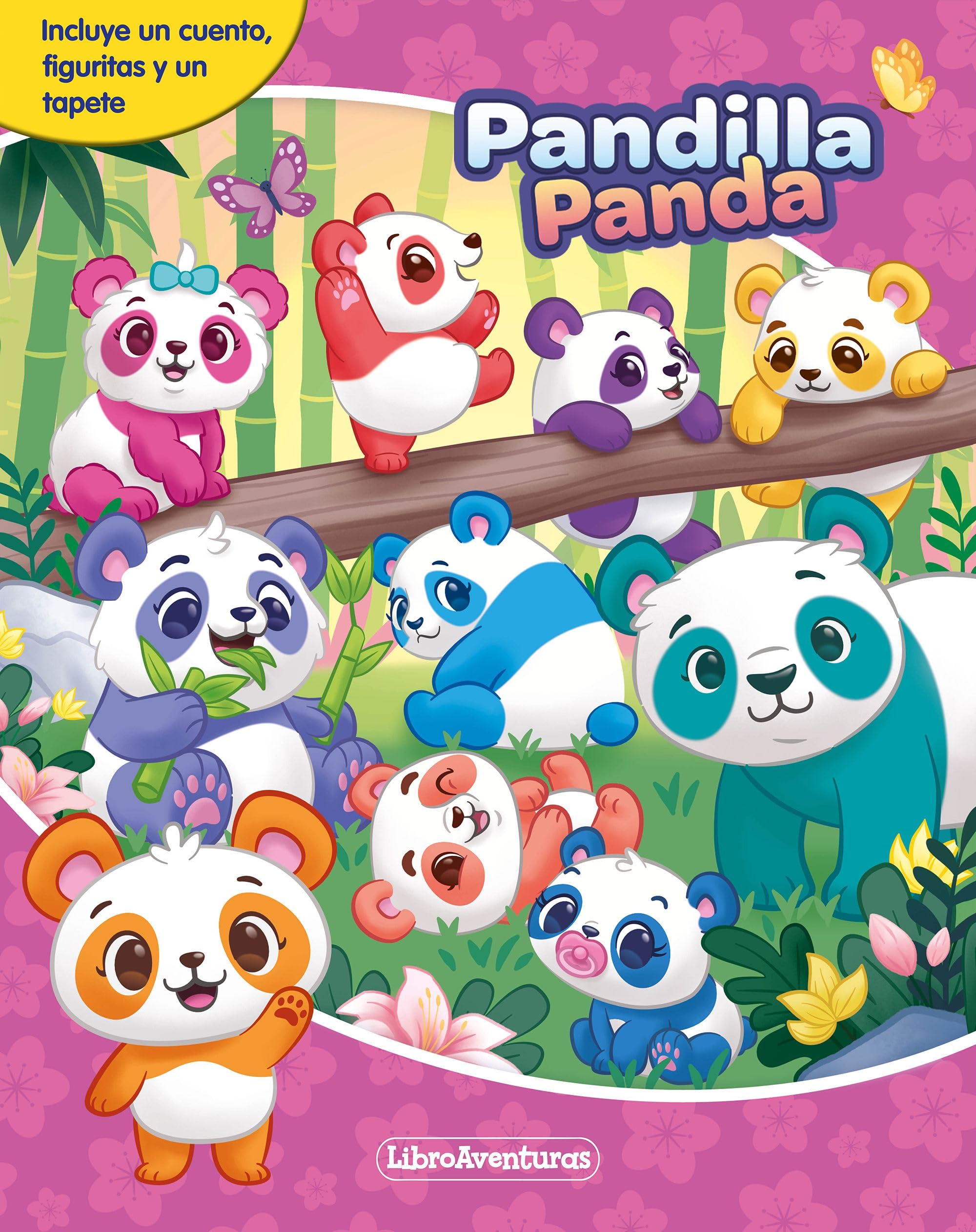Pandilla Panda. Libroaventuras: Incluye un cuento, figuritas y un tapete Tiptoi & Games