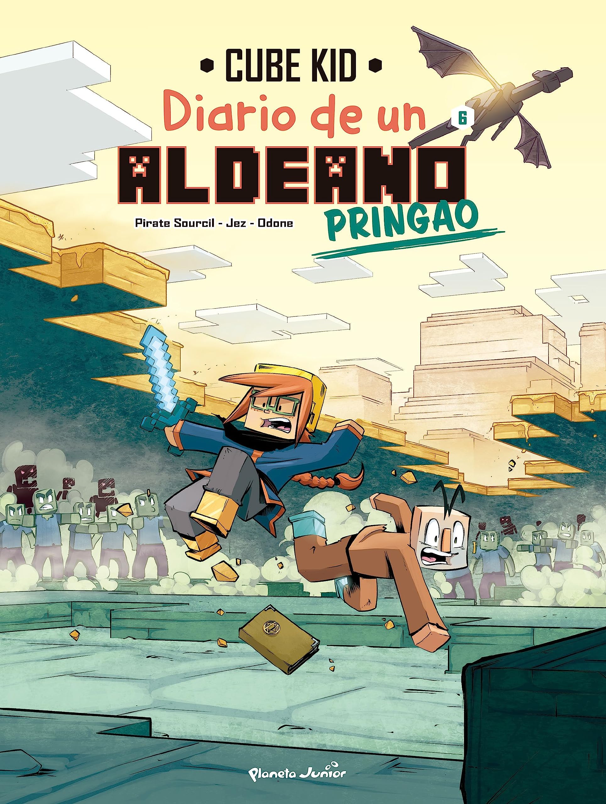 Minecraft. Diario de un aldeano pringao. Cómic 6: Desconcierto en el End Manga