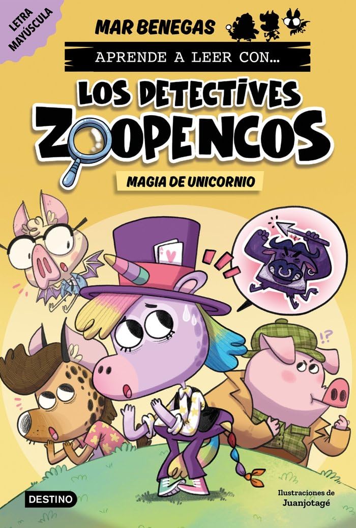 Aprende a leer con... Los Detectives Zoopencos 4. Magia de unicornio book