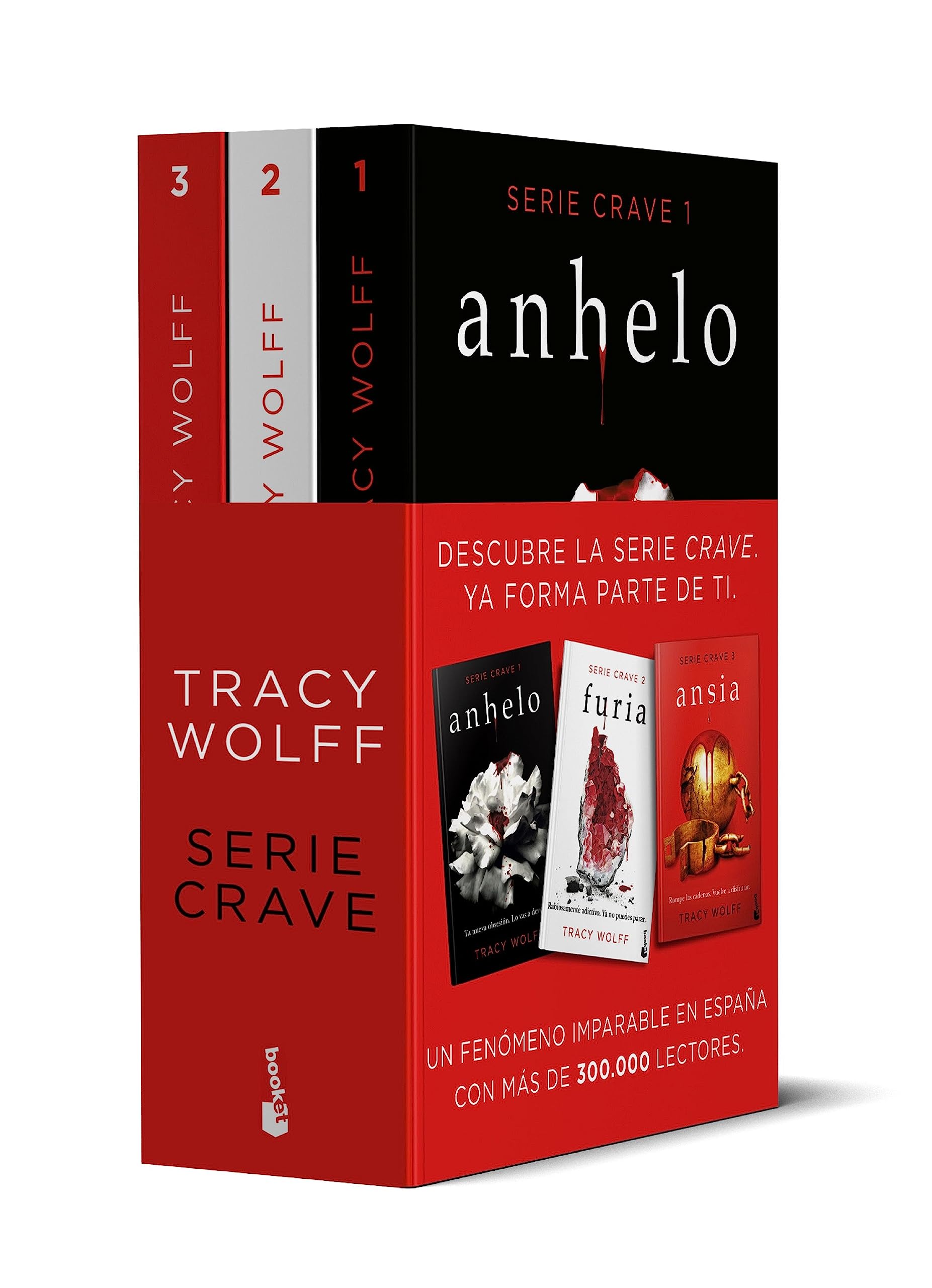 Pack Crave: Incluye los títulos Anhelo, Furia y Ansia (Bestseller, Band 4) Romance