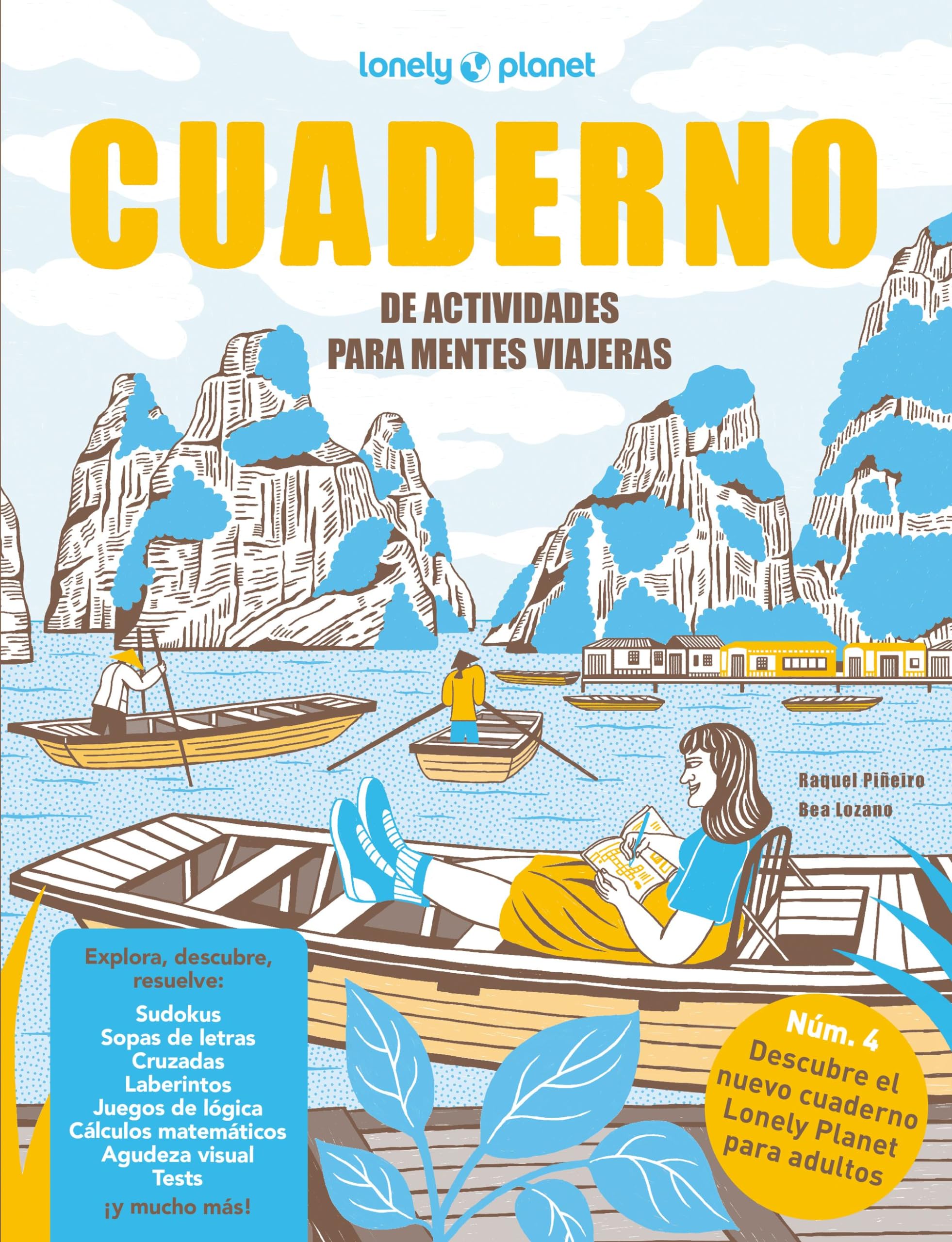 Cuaderno de actividades para mentes viajeras vol. 4 Leisure, Home & Garden