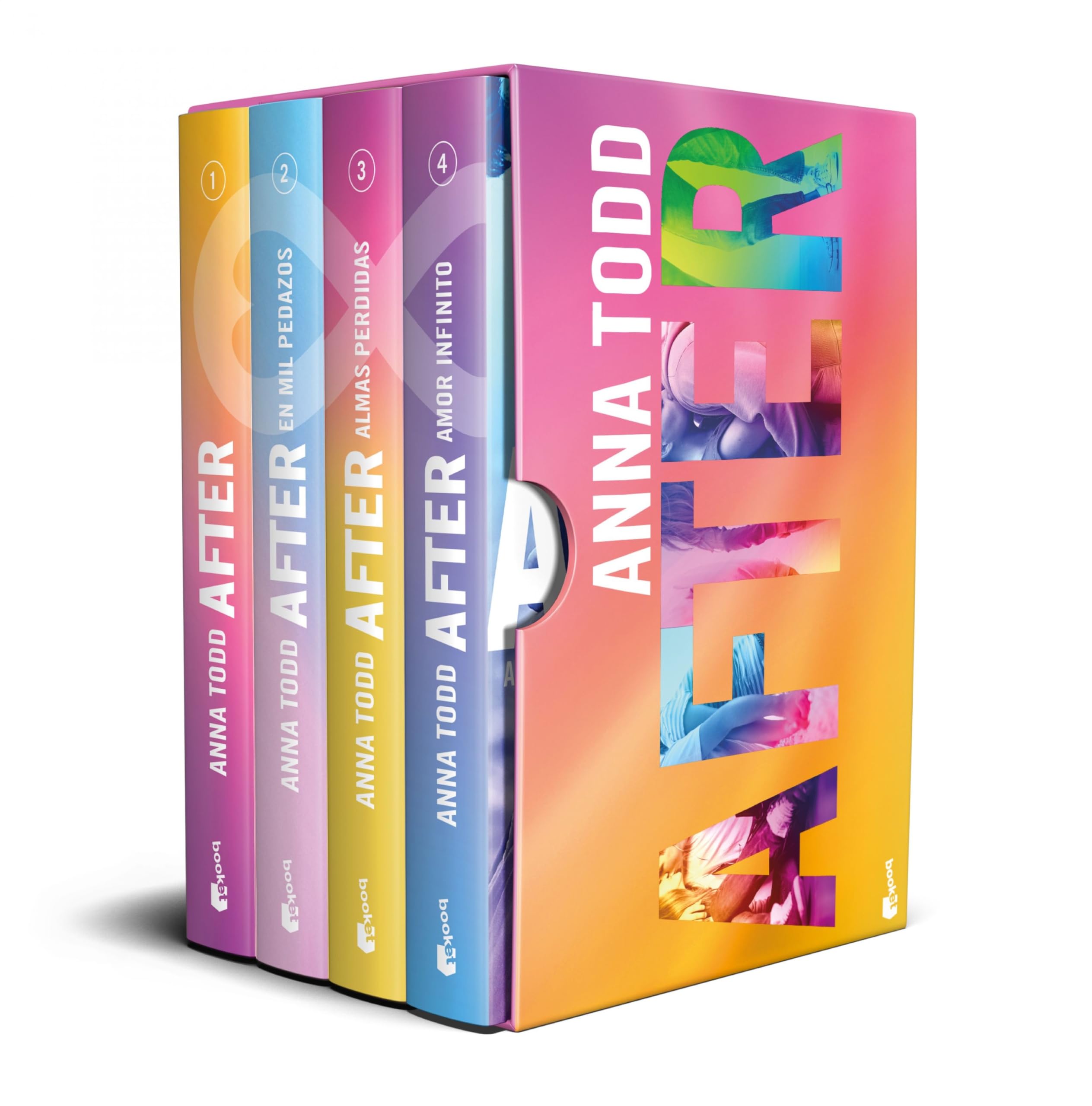 Estuche After: Incluye After, After. En mil pedazos, After. Almas perdidas y After. Amor infinito (Bestseller, Band 2) Romance