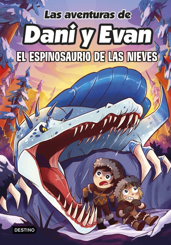 Las aventuras de Dani y Evan 9. El espinosaurio de las nieves (Jóvenes influencers, Band 9) Novels & Short Stories
