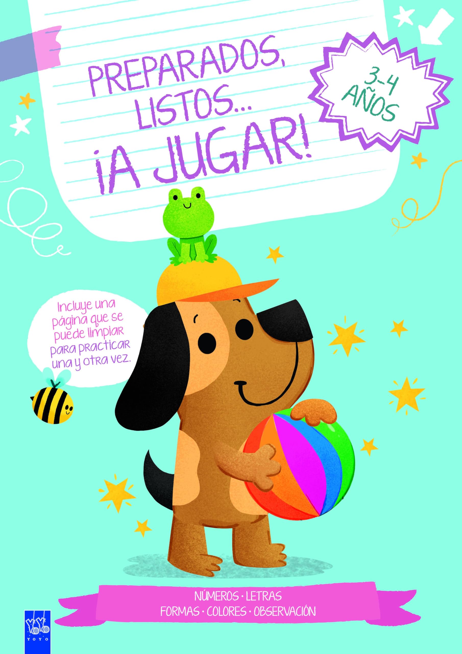 Preparados, listos... ¡a jugar! 3-4 años azul Tiptoi & Games