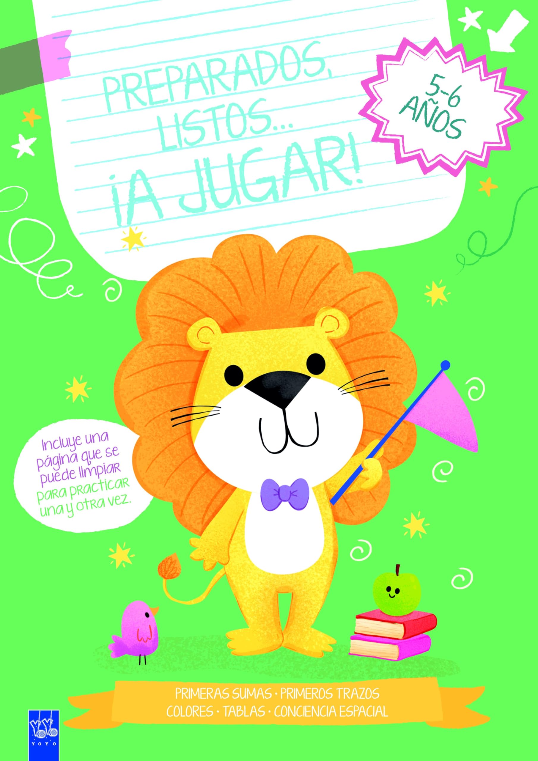 Preparados, listos... ¡a jugar! 5-6 años verde Tiptoi & Games