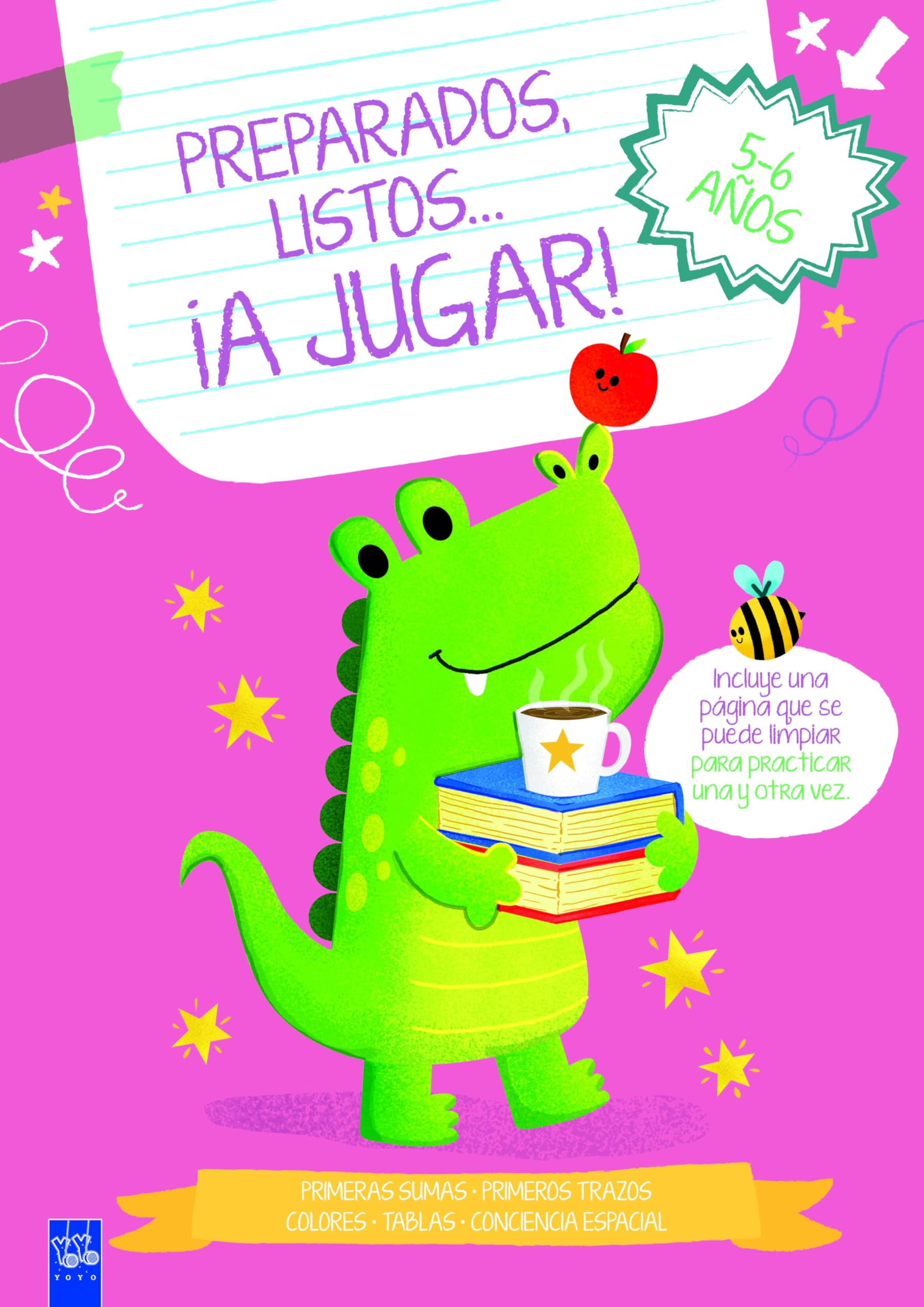Preparados, listos... ¡a jugar! 5-6 años rosa Tiptoi & Games