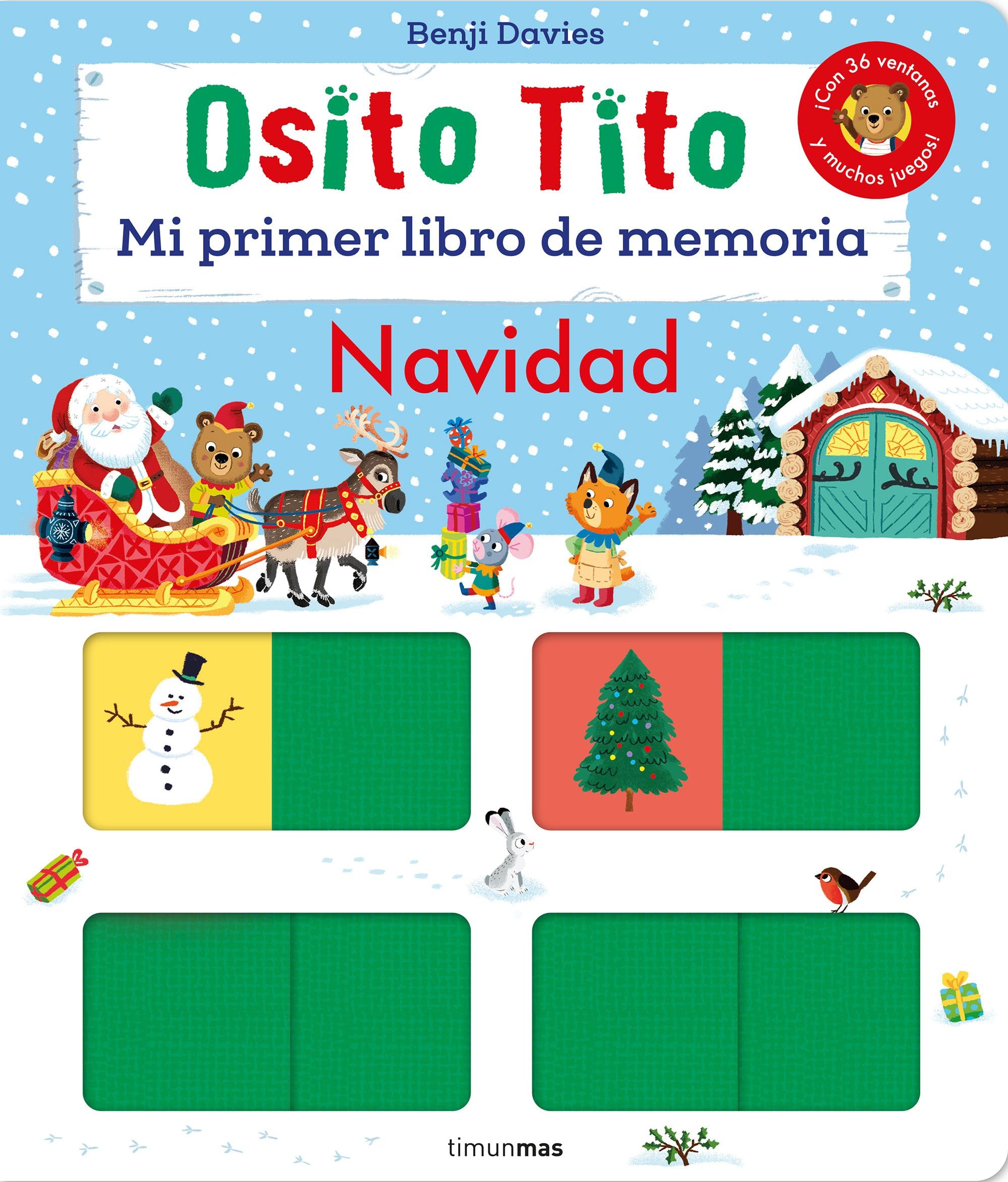 Osito Tito. Mi primer libro de memoria. Navidad book