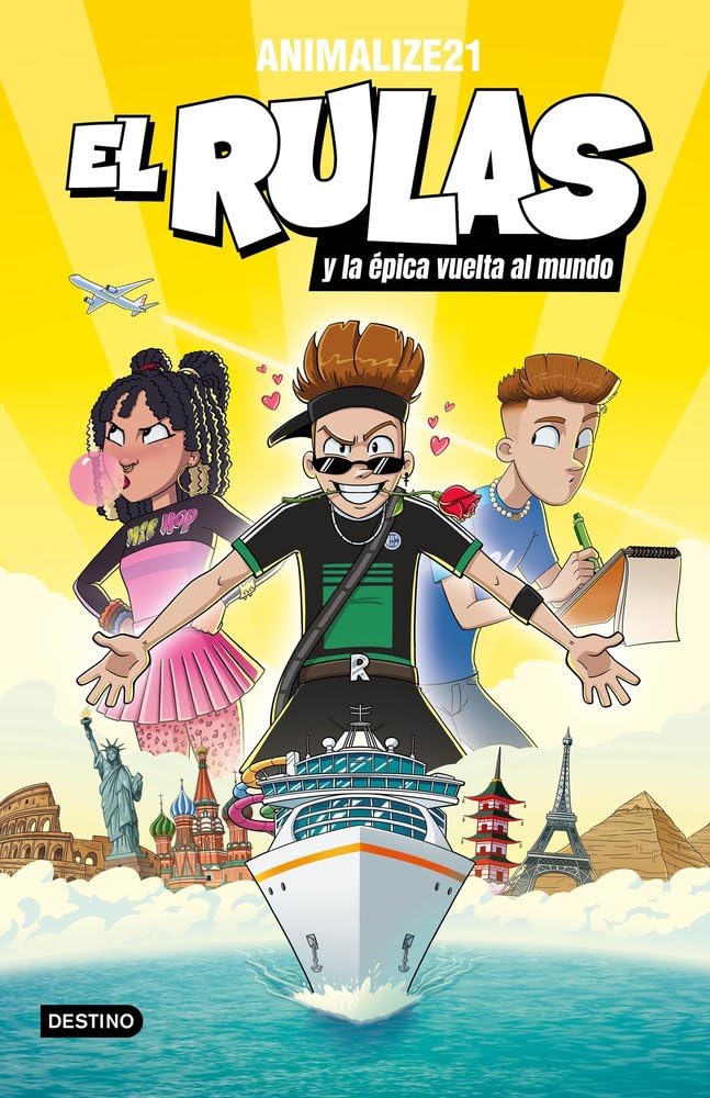 El Rulas 3. El Rulas y la épica vuelta al mundo (Jóvenes influencers, Band 3) Novels & Short Stories