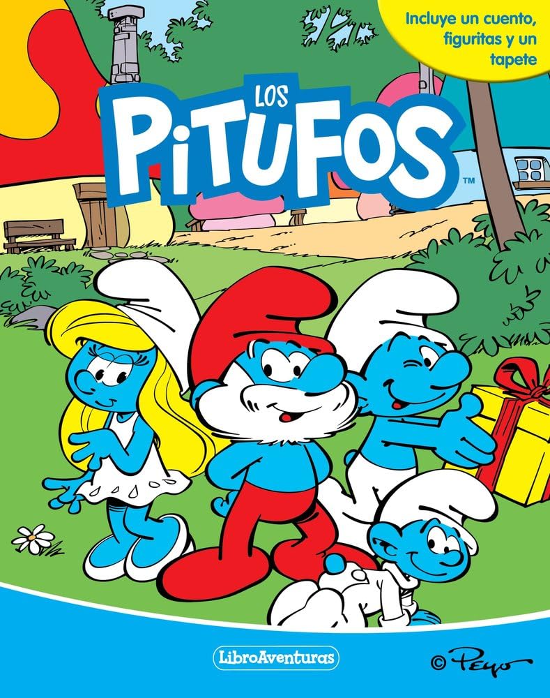 Los Pitufos. Libroaventuras: Incluye un cuento, figuritas y un tapete book