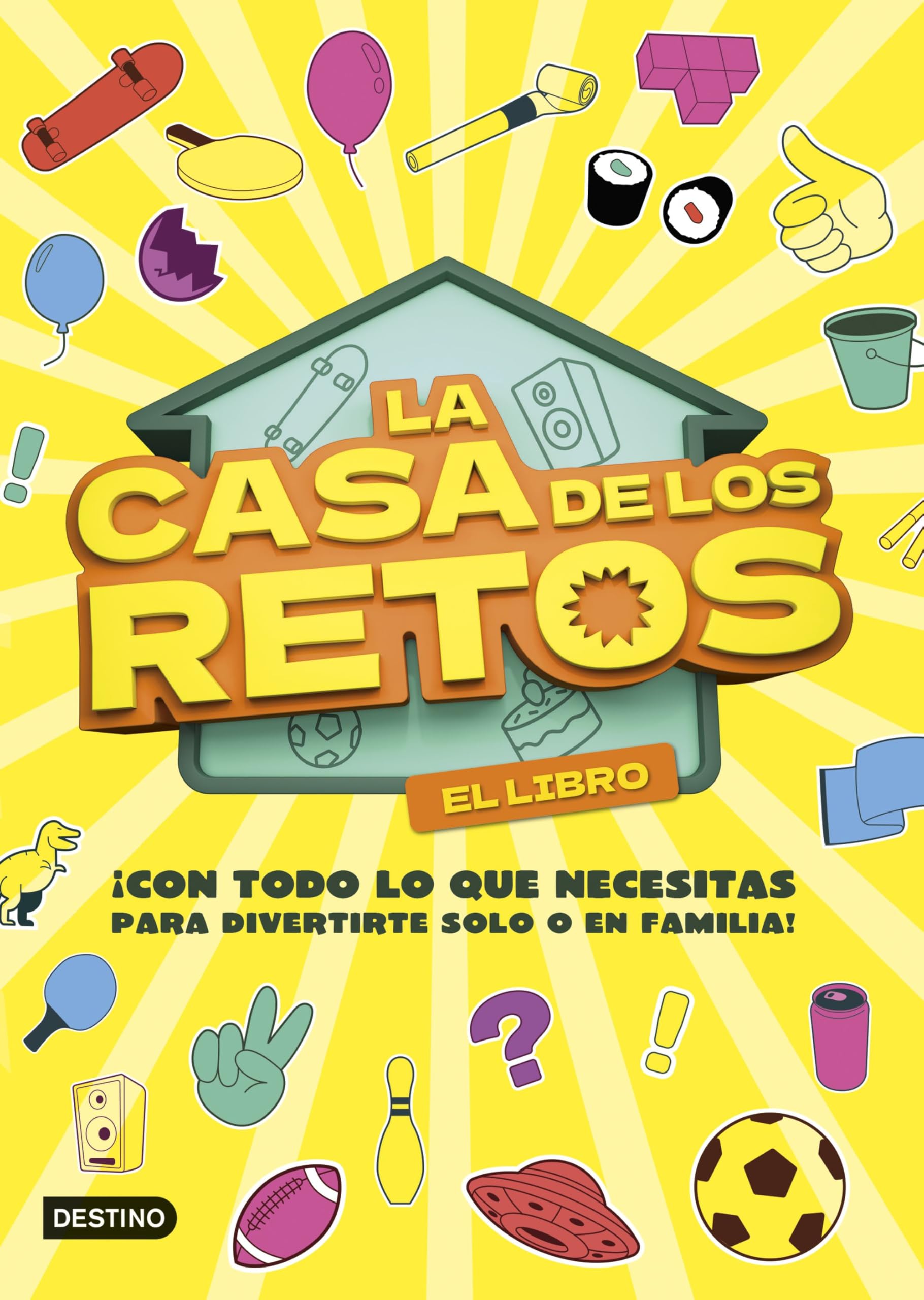 La Casa de los Retos. El libro (Libros de entretenimiento) Non-fiction