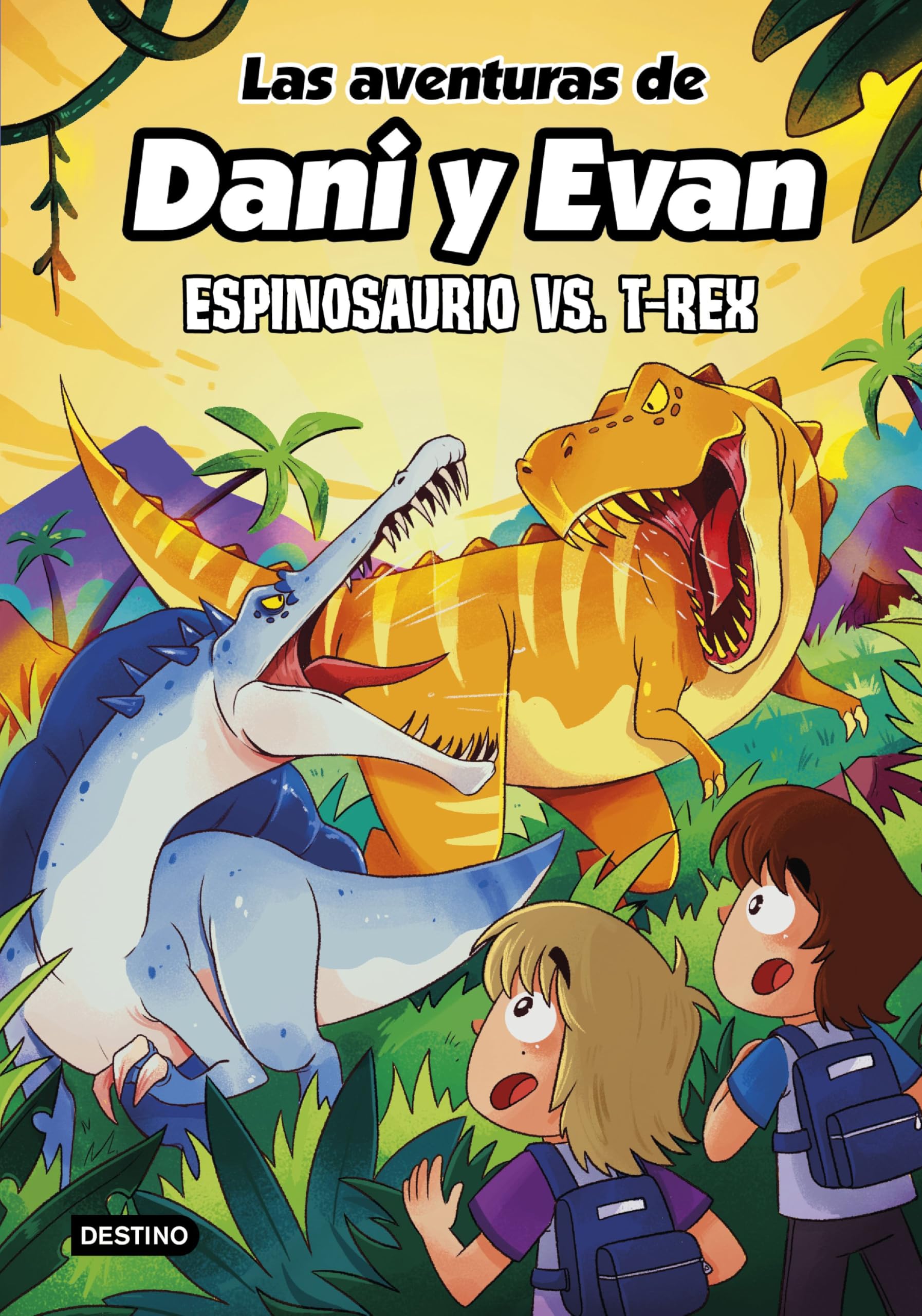 Las aventuras de Dani y Evan 10. Espinosaurio vs. T-Rex (Jóvenes influencers, Band 10) Novels & Short Stories