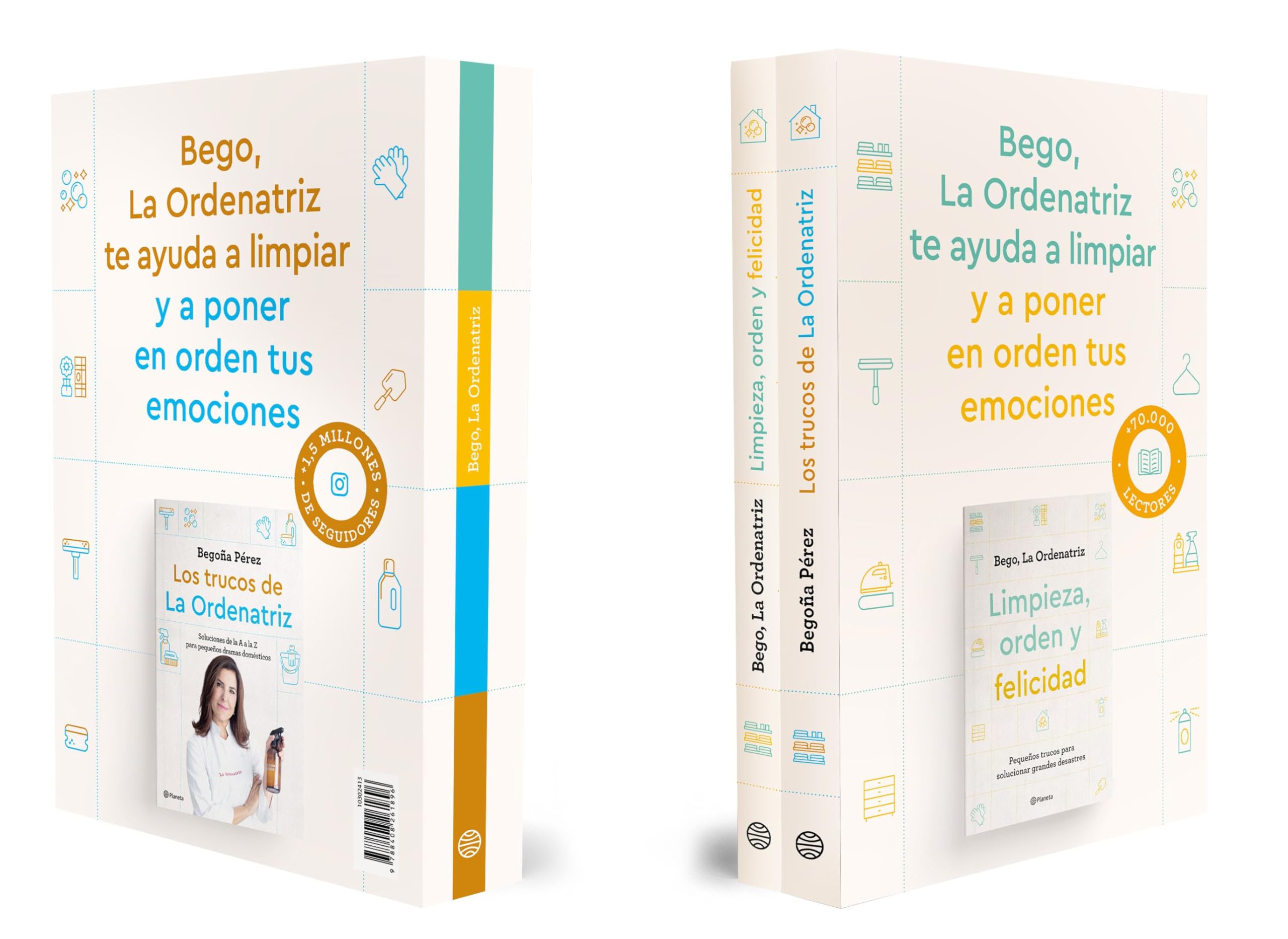 Estuche La Ordenatriz (Limpieza, orden y felicidad + Los trucos de La Ordenatriz: Las tareas del hogar son infinitas, pero con La Ordenatriz tendrás la vida más fácil (Prácticos) Business, Finance & Career