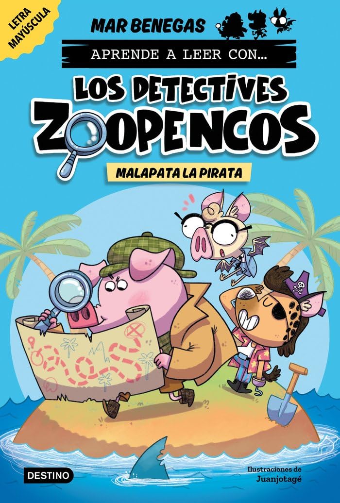 Aprende a leer con... Los Detectives Zoopencos 5. Malapata la pirata: En letra MAYÚSCULA para aprender a leer (libros para niños a partir de 5 años). ... (Aprende a leer con mayúsculas, Band 5) Non-fiction