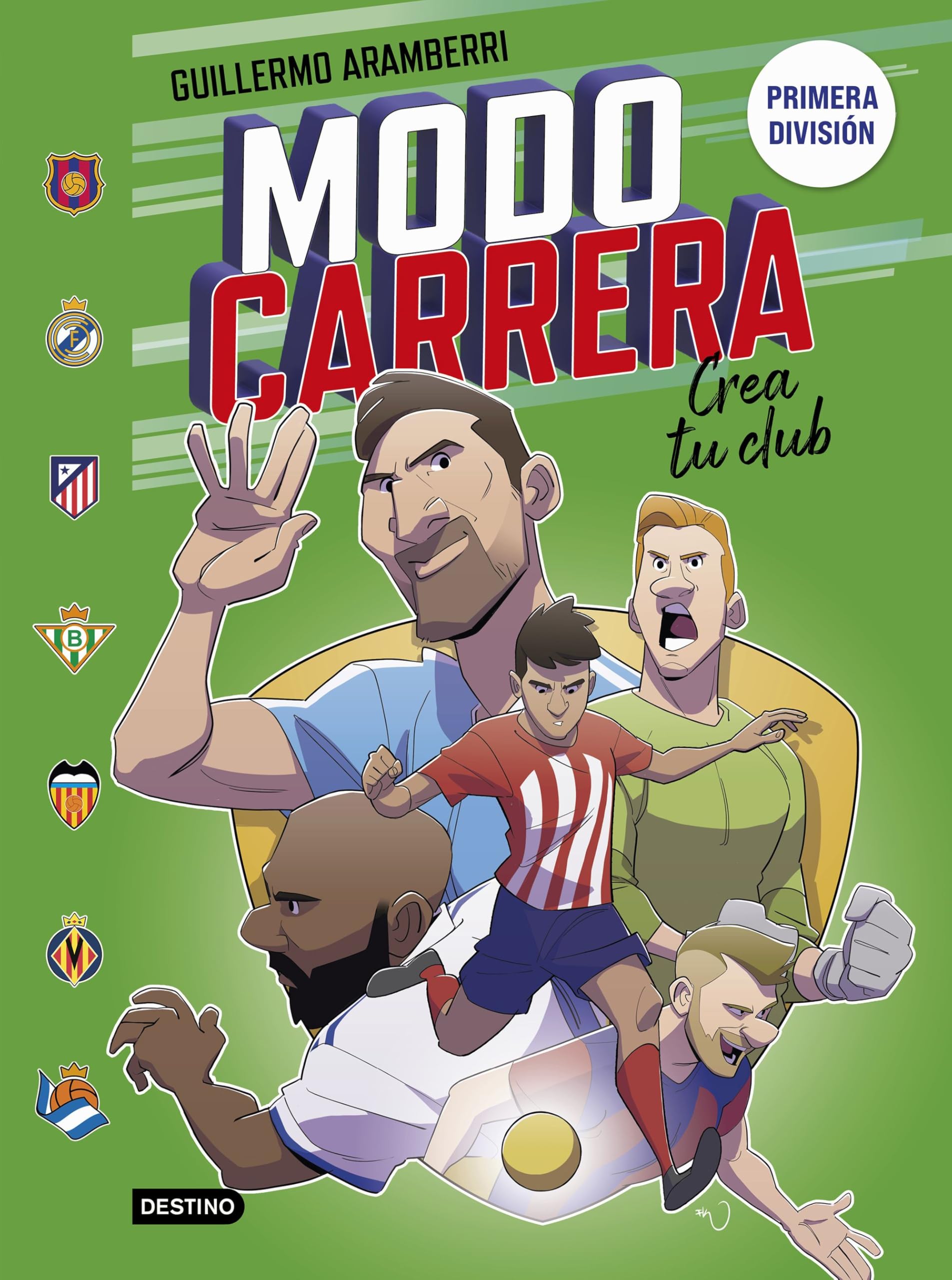 Modo carrera 3. Primera división: Crea tu club book