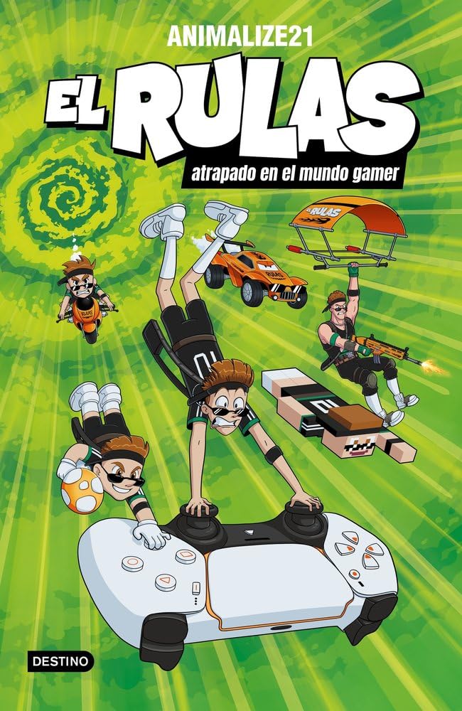El Rulas 4. El Rulas atrapado en el mundo gamer (Jóvenes influencers, Band 4) Novels & Short Stories