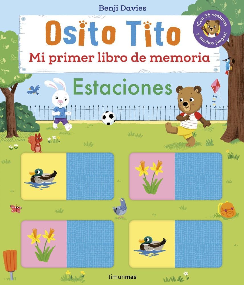 Osito Tito. Mi primer libro de memoria. Estaciones book