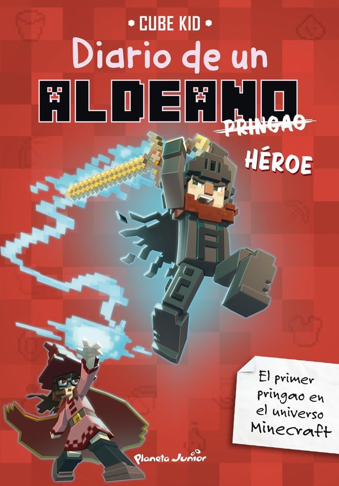 Minecraft. Diario de un aldeano pringao. Héroe: Narrativa 8 book