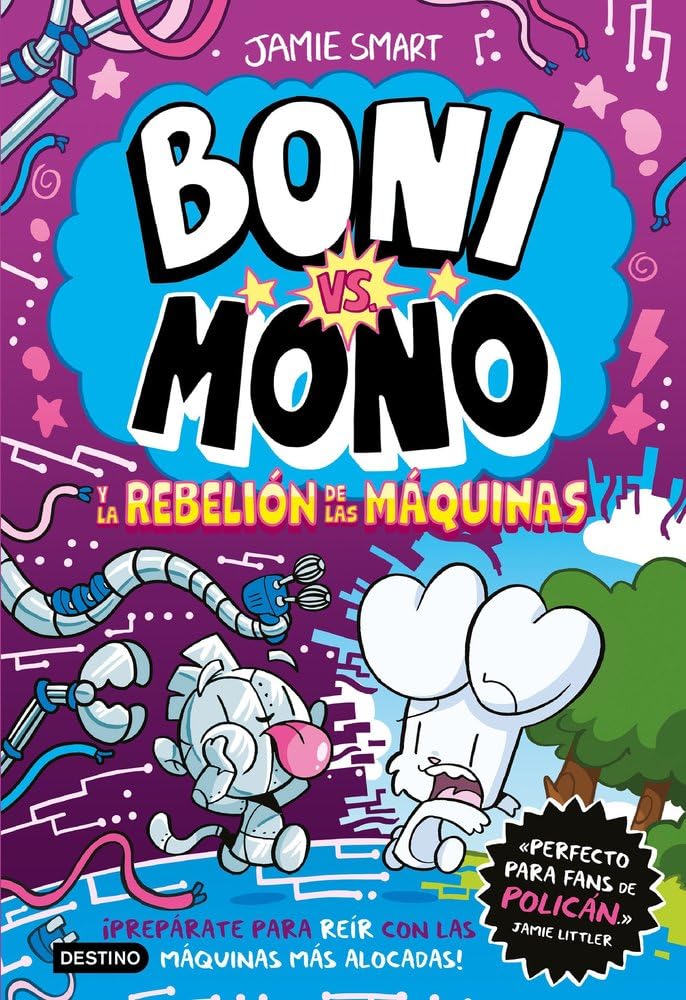 Boni vs. Mono 6. Boni vs. Mono y la rebelión de las máquinas Manga