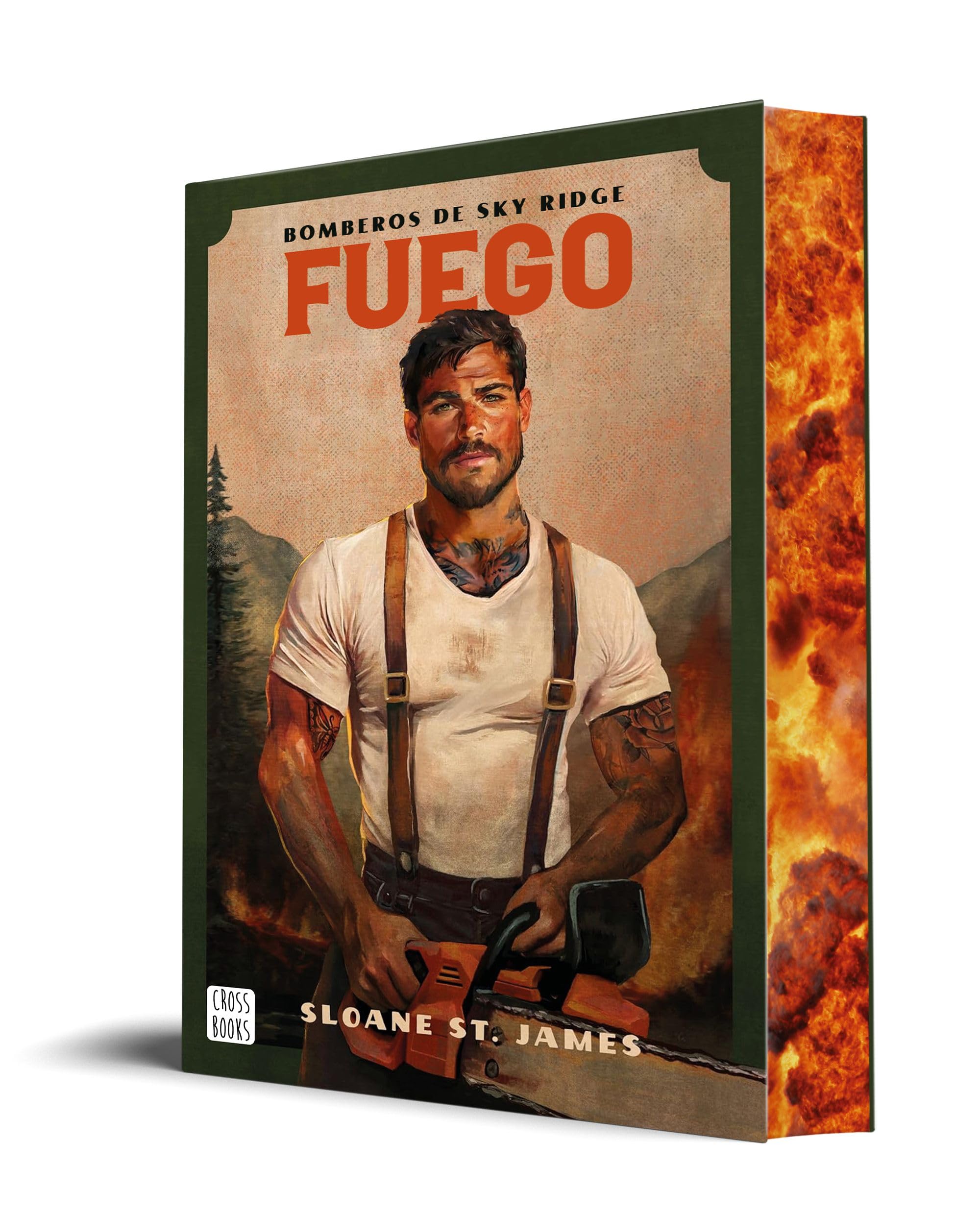 Fuego: El romance de bomberos que arde en TikTok. Edición con cantos tintados book