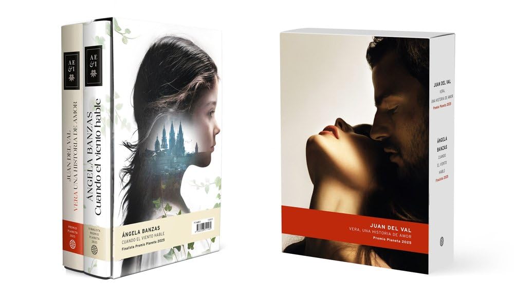 Estuche Premio Planeta 2025: Vera, una historia de amor + Cuando el viento hable book