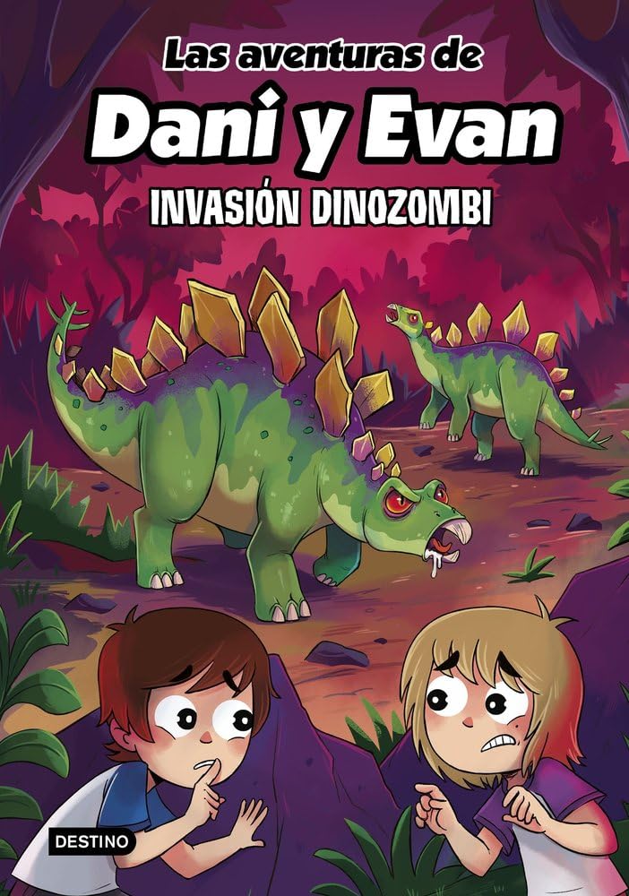 Las aventuras de Dani y Evan 14. Invasión dinozombi book