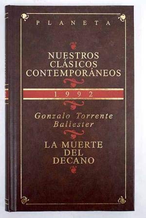 La muerte del decano book