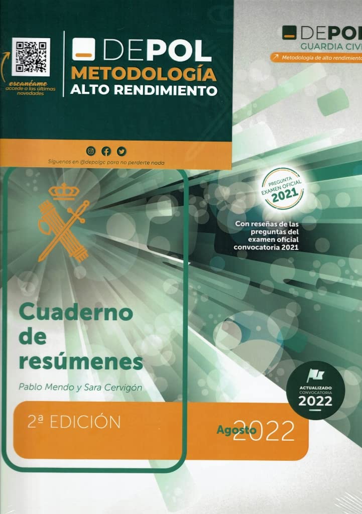 Ingreso Escala De Cabos Y Guardias Metodologia Alto Rendimiento. Cuaderno De Res book
